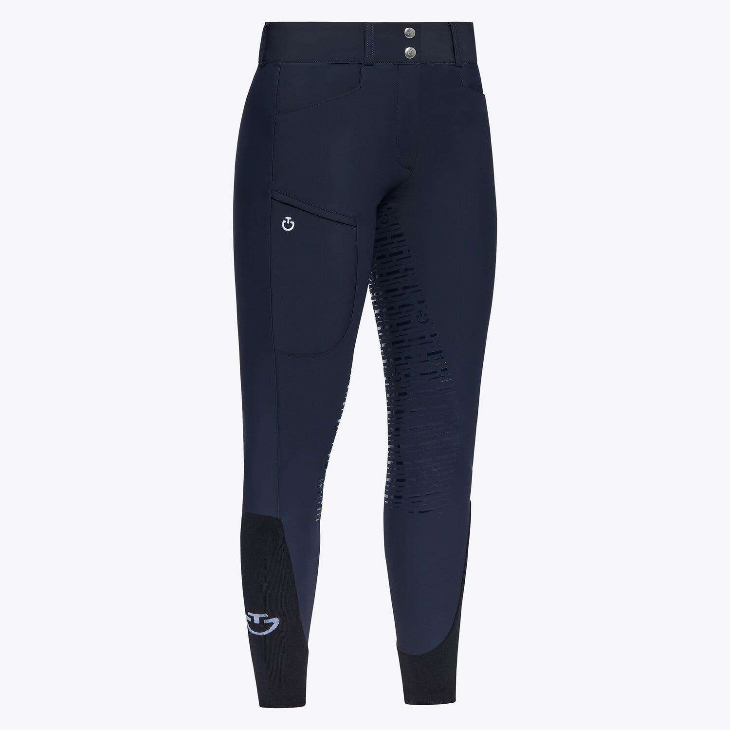 Cavalleria Toscana CT Academy Women's breeches in jersey NAVY-1