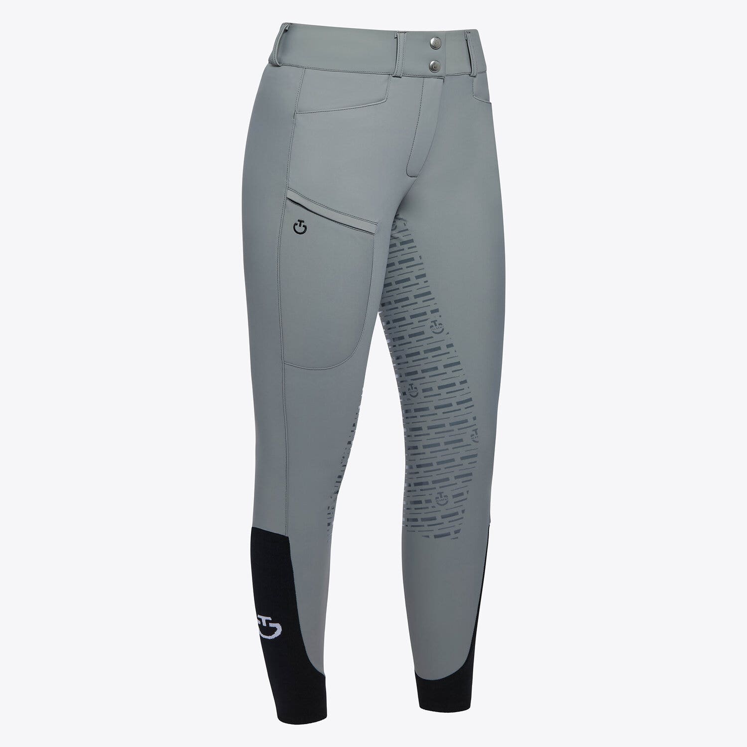 Cavalleria Toscana CT Academy Women's breeches in jersey GREY-1