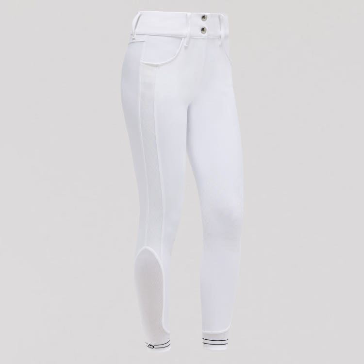 Cavalleria Toscana Pantaloni da donna WHITE-1