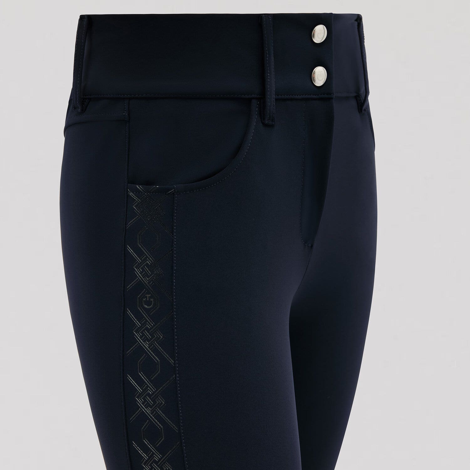 Cavalleria Toscana Women's Jumping breeches NAVY-3