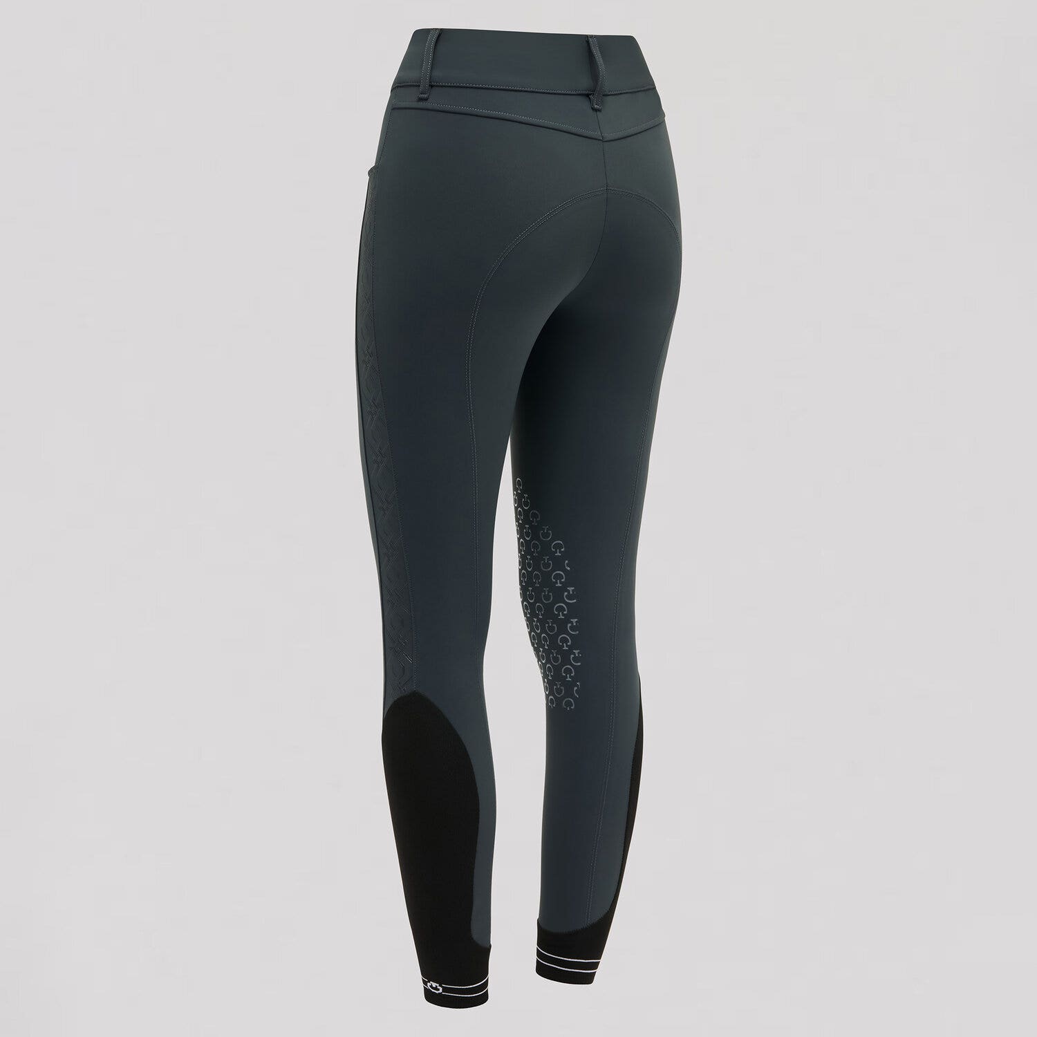 Cavalleria Toscana Women's Jumping breeches CHARCOAL GREY-2