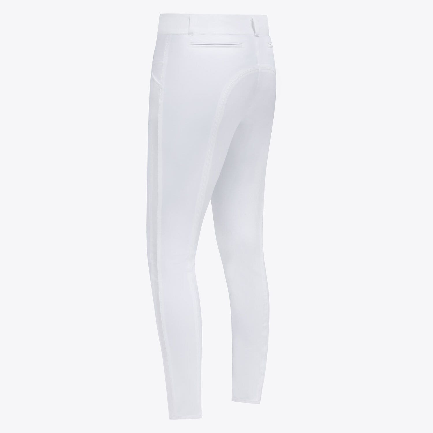 Cavalleria Toscana Women's knee grip breeches WHITE-3