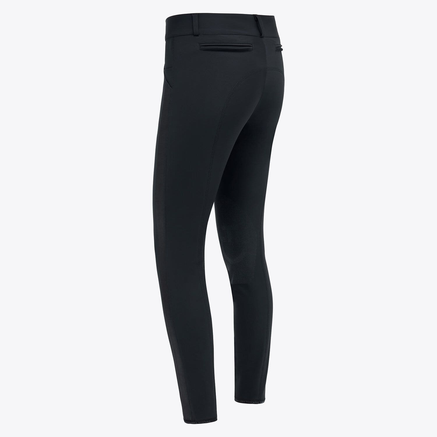 Cavalleria Toscana Women's knee grip breeches BLACK-2