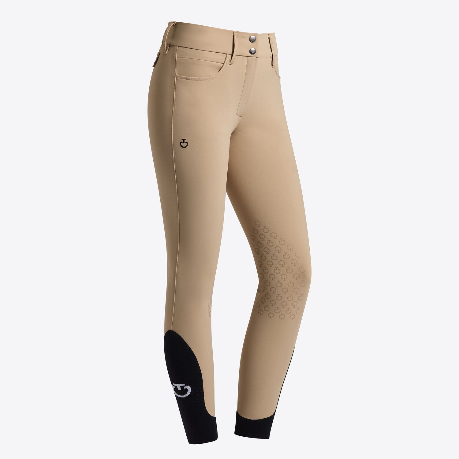 Cavalleria Toscana Cavalleria Toscana Women's Jumping knee grip Breeches BEIGE-1