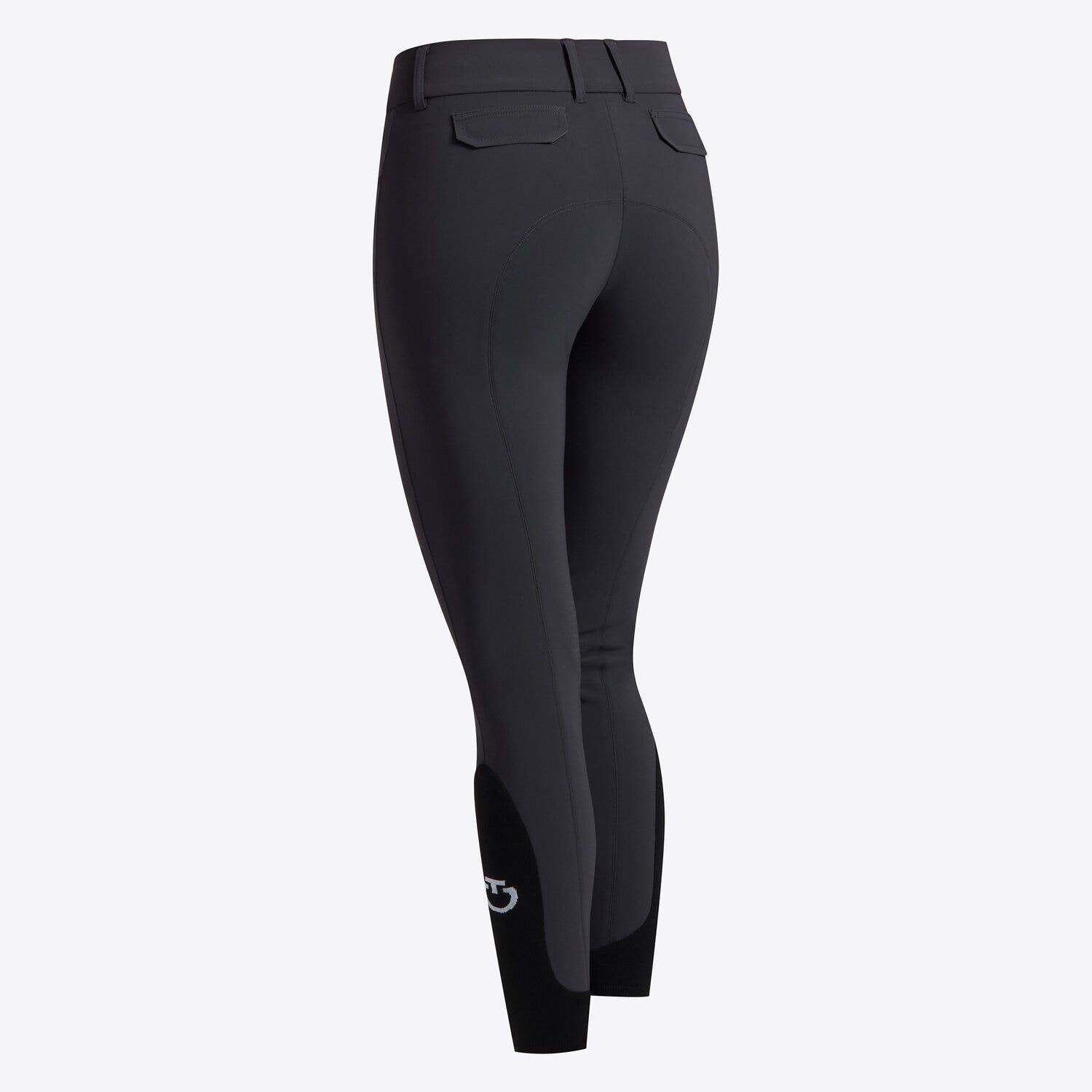 Cavalleria Toscana Women's Jumping knee grip Breeches | Cavalleria Toscana CHARCOAL-2