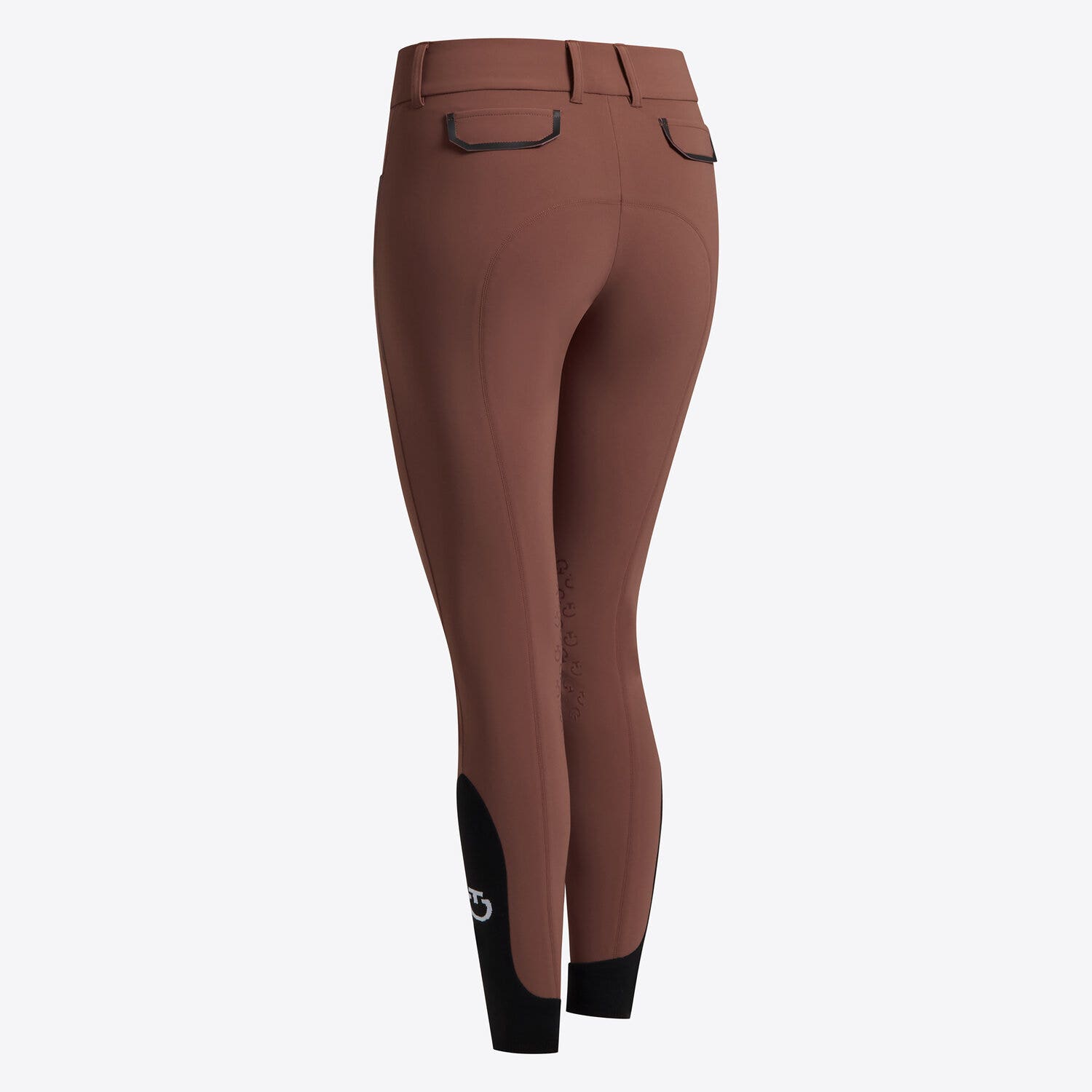Cavalleria Toscana Women's high waist dressage breeches MINK-2