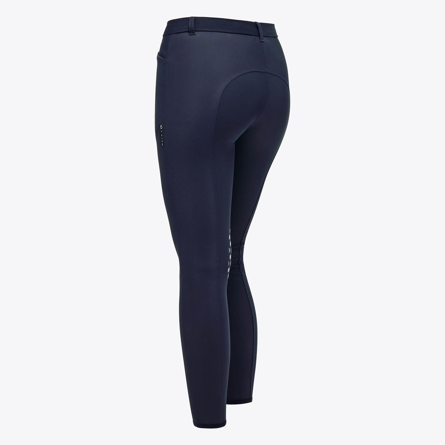 Cavalleria Toscana Women's FISE knee grip breeches NAVY-3
