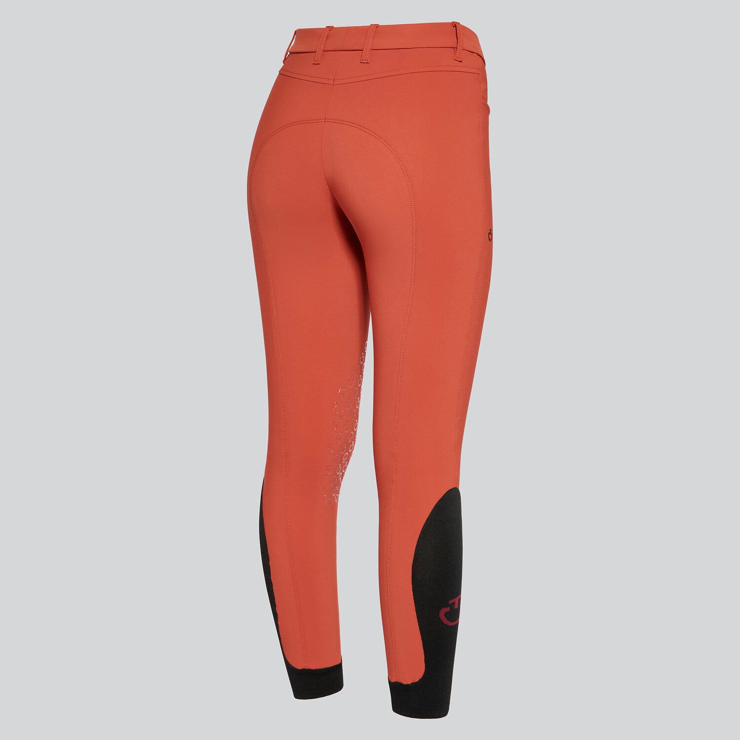 Cavalleria Toscana Women's knee grip jumping breeches EARTHENWARE-2