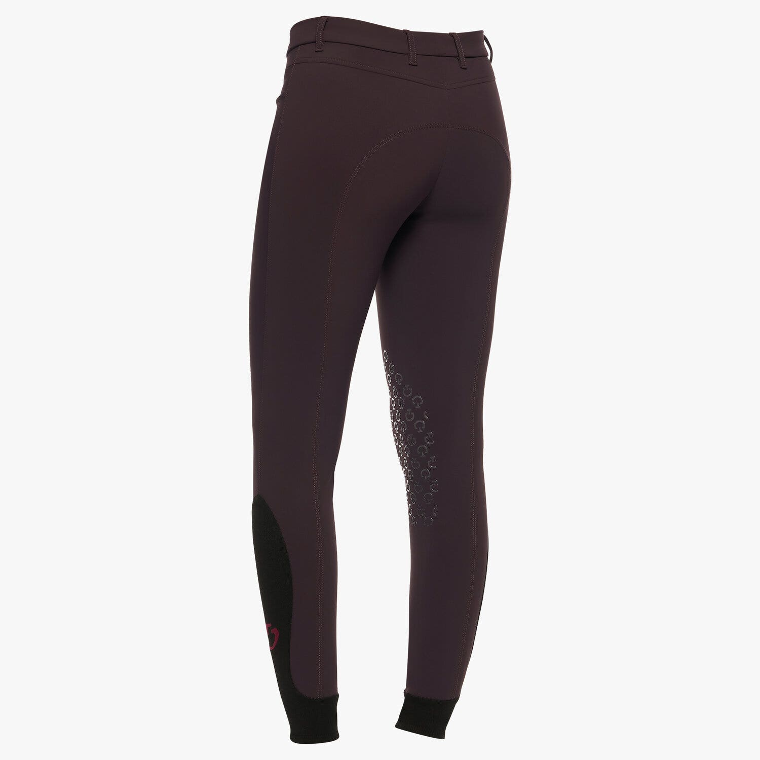 Cavalleria Toscana Cavalleria Toscana Women's knee grip riding breeches DARK PURPLE-3