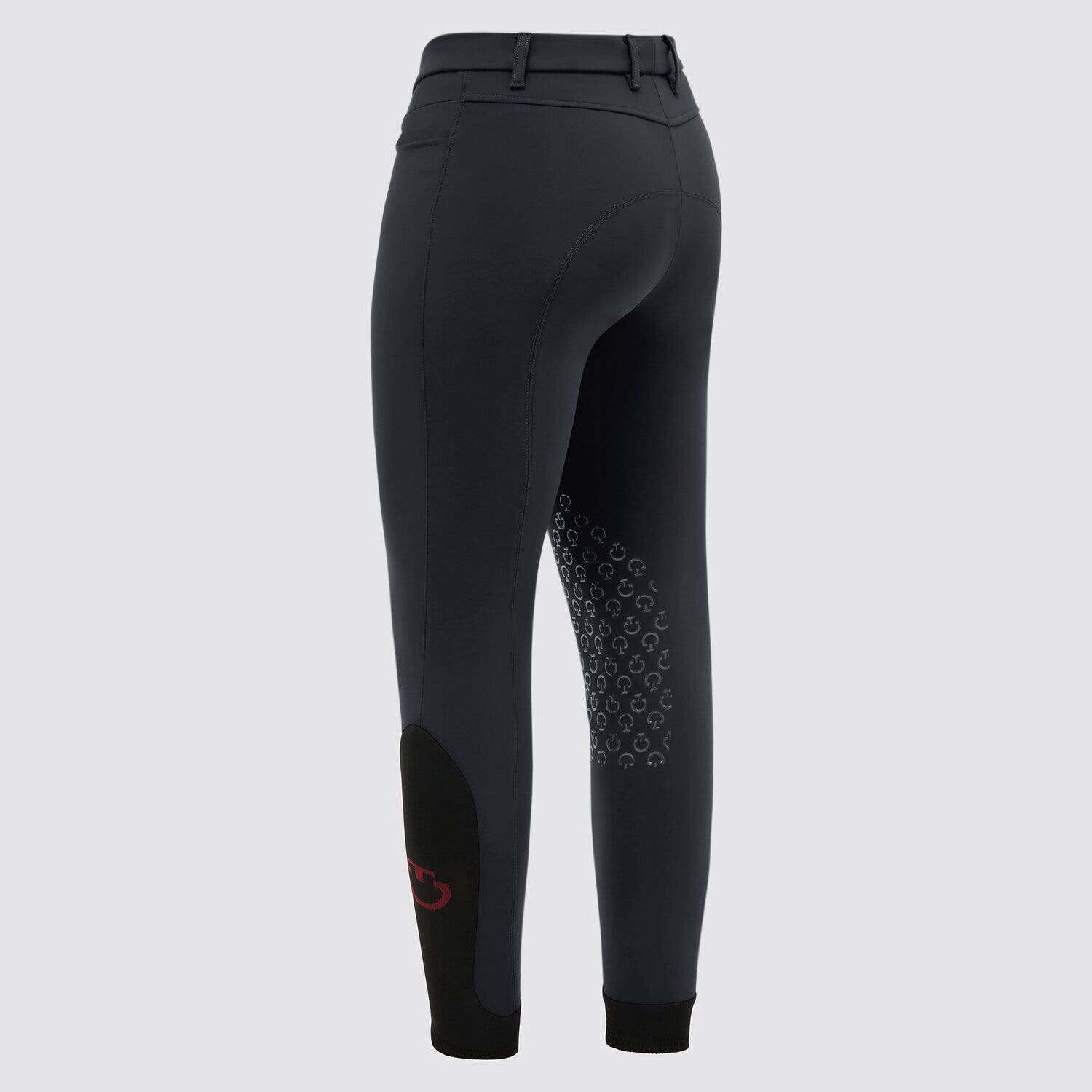 Cavalleria Toscana Cavalleria Toscana Women's knee grip riding breeches CHARCOAL-2