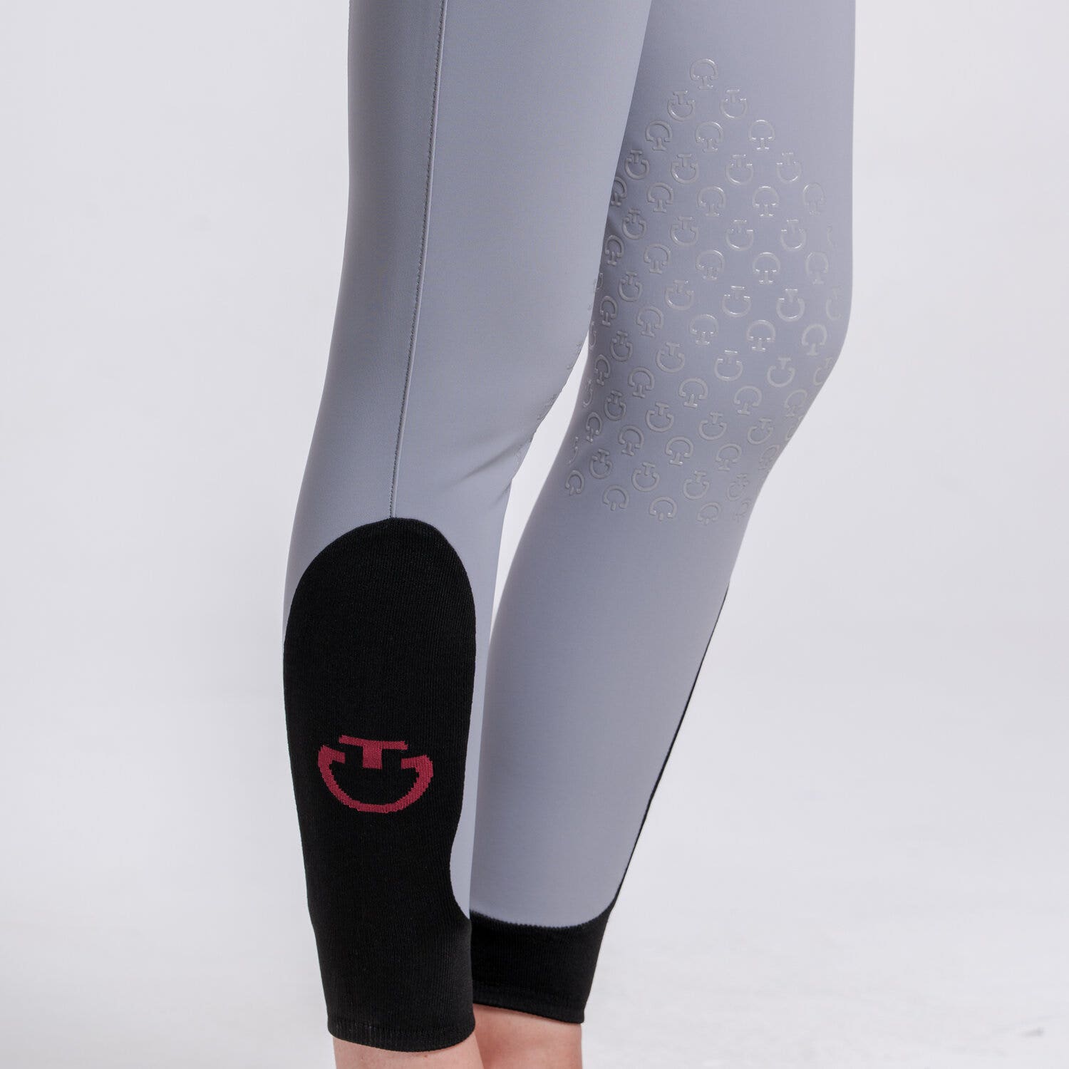 Cavalleria Toscana Women’s knee grip breeches WINDWARD BLUE-4