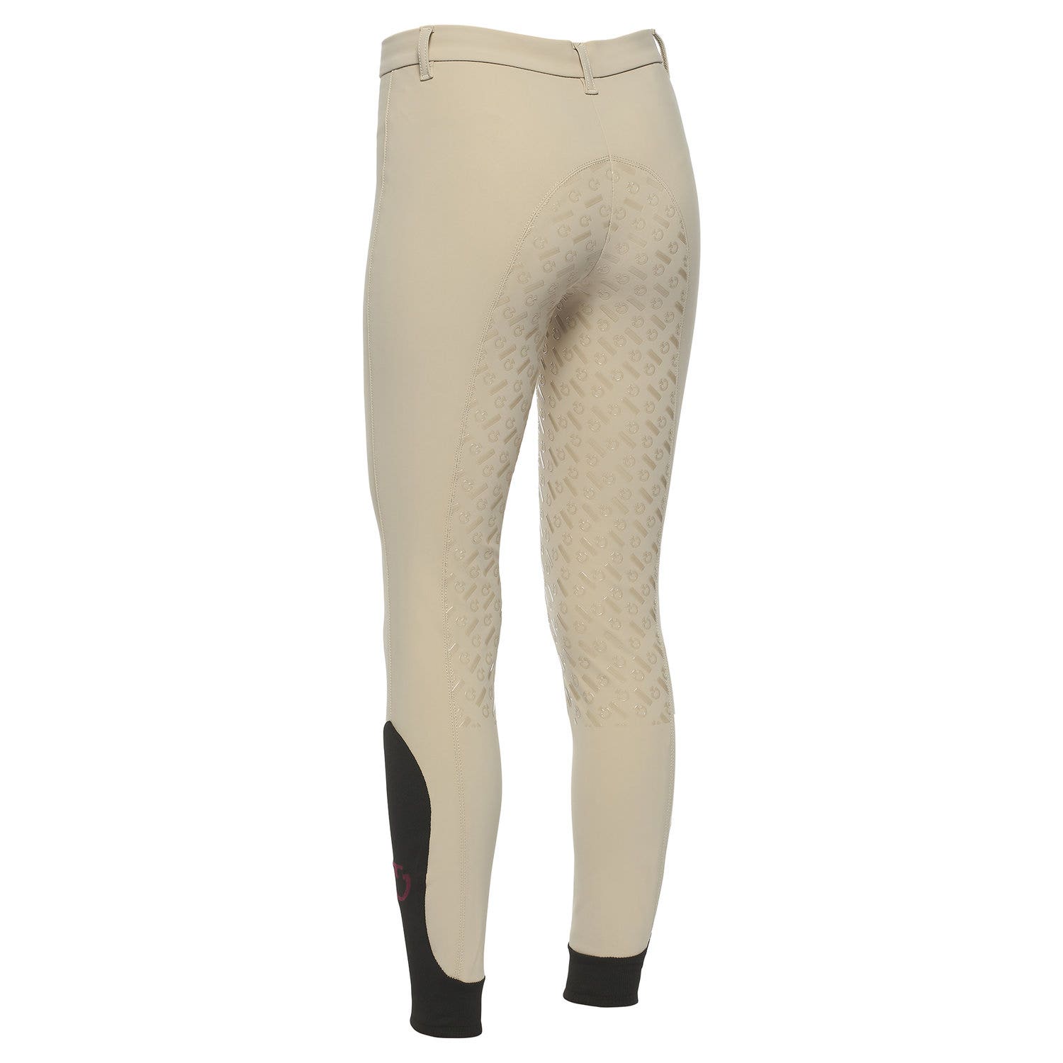 Cavalleria Toscana Kid`s full grip dressage breeches BEIGE-3