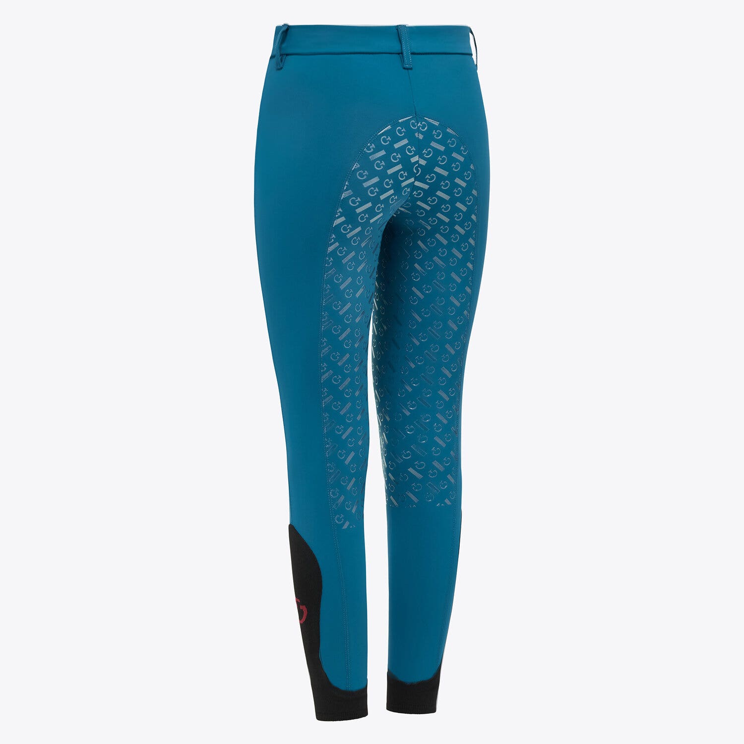 Cavalleria Toscana Kid's full grip dressage breeches DEEP SEA BLUE-2