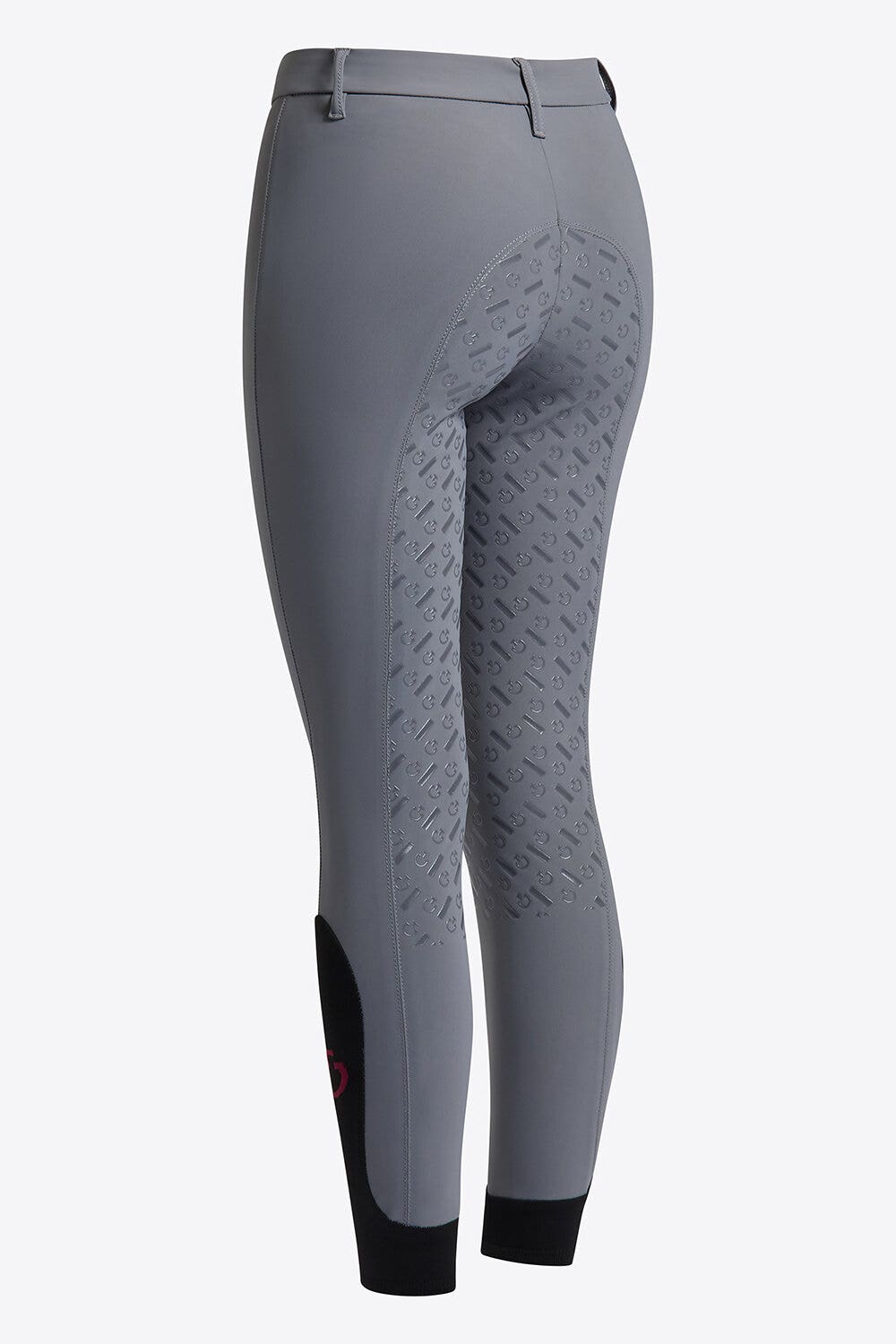 Cavalleria Toscana Unisex Young Riders full grip dressage breeches GREY-2