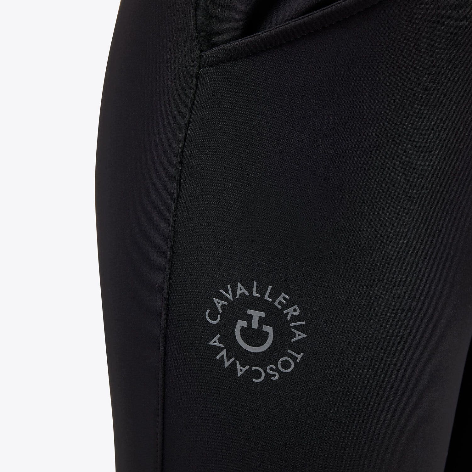 Cavalleria Toscana Unisex four-way stretch trousers BLACK-3