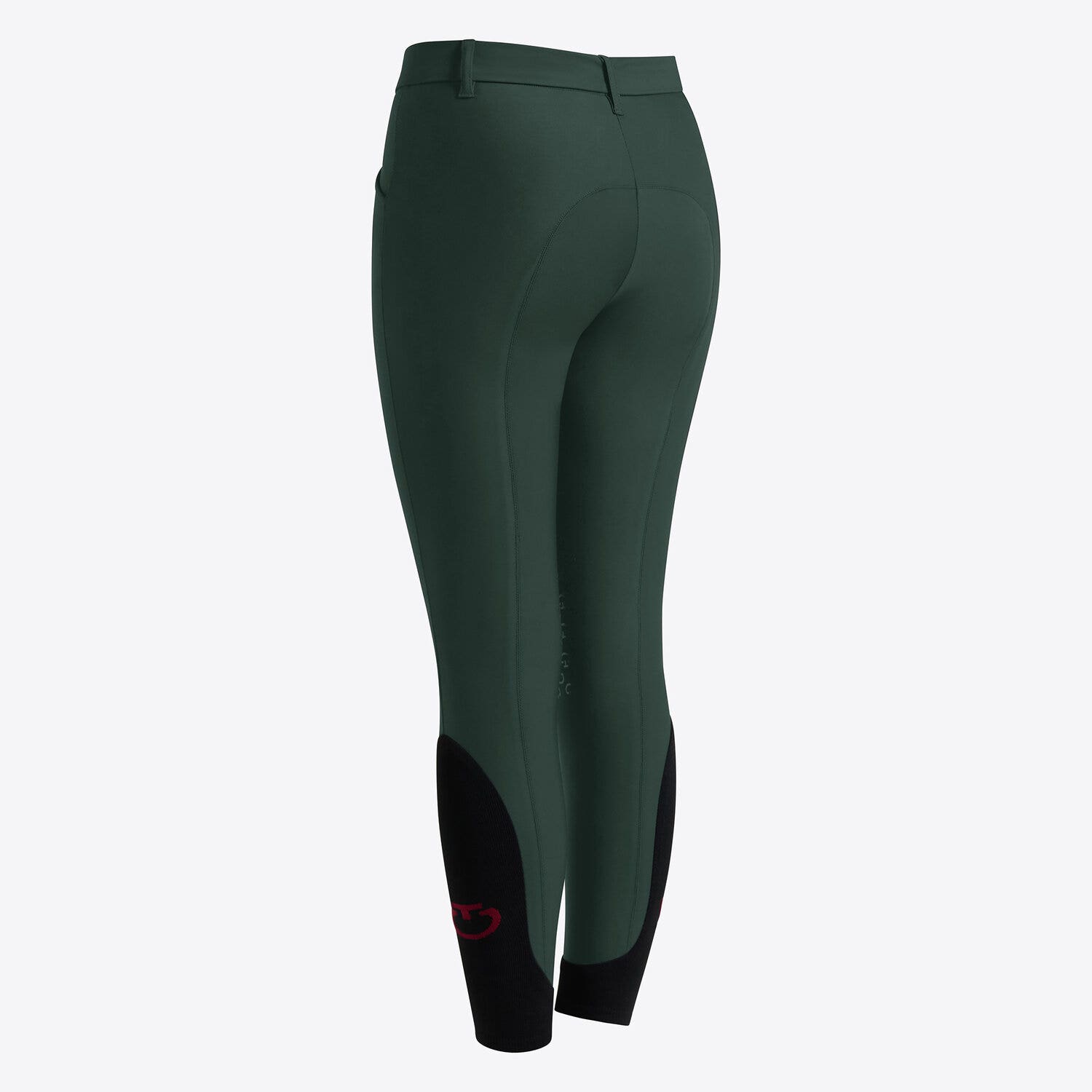 Cavalleria Toscana Cavalleria Toscana Unisex Young rider's knee grip jumping breeches JUNGLE GREEN-2