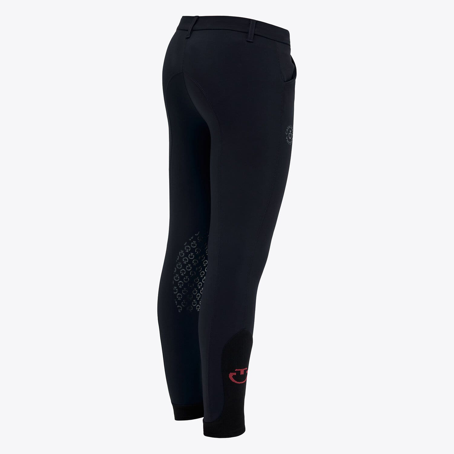 Cavalleria Toscana Cavalleria Toscana Unisex Young rider's knee grip jumping breeches NAVY-3
