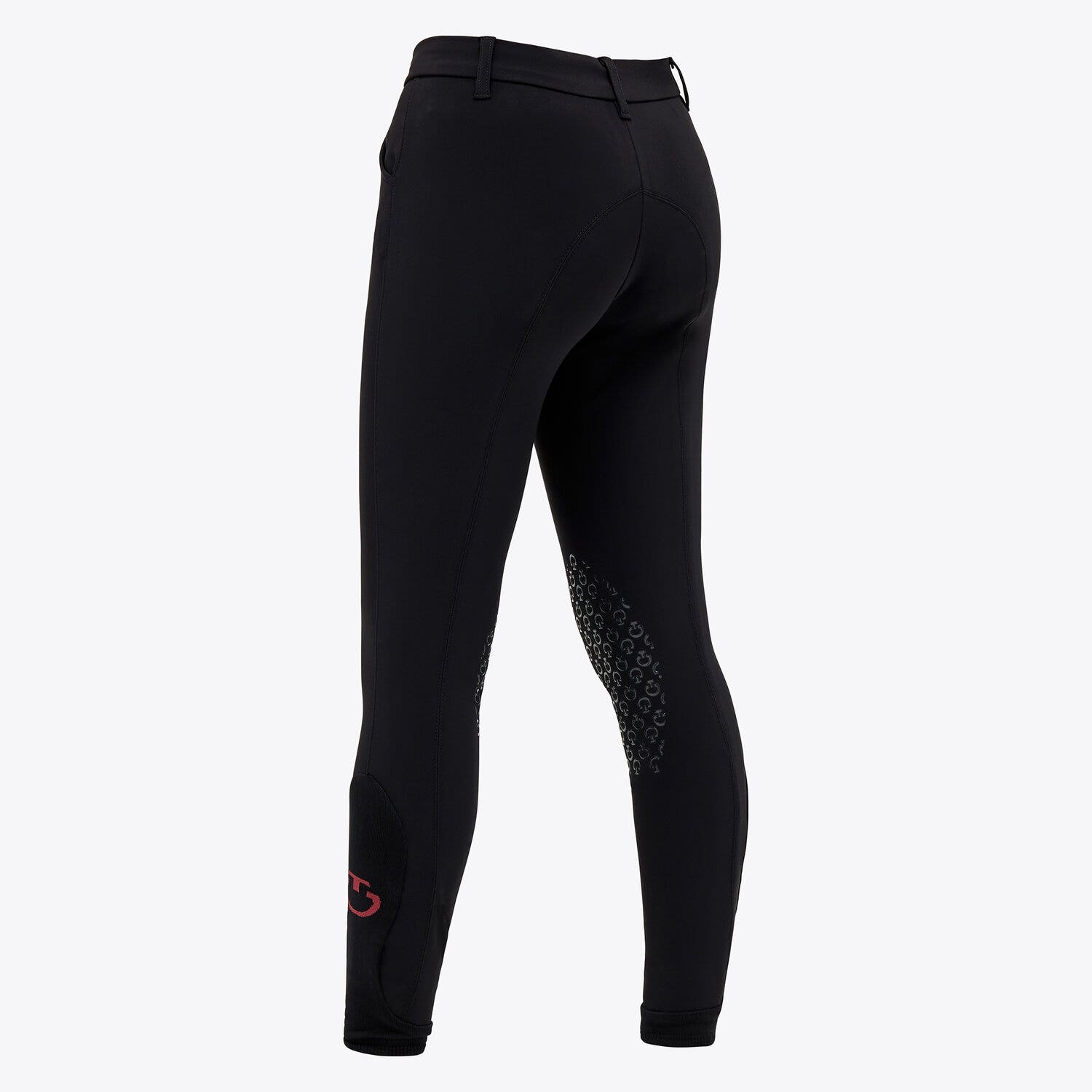 Cavalleria Toscana Cavalleria Toscana Unisex Young rider's knee grip jumping breeches BLACK-3