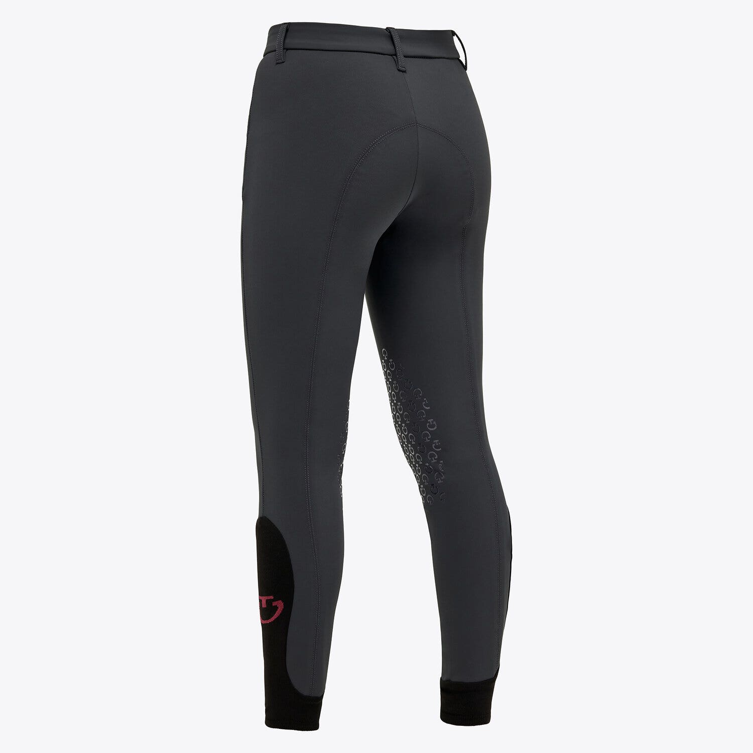 Cavalleria Toscana Unisex Young rider's knee grip jumping breeches | Cavalleria Toscana CHARCOAL GREY-3