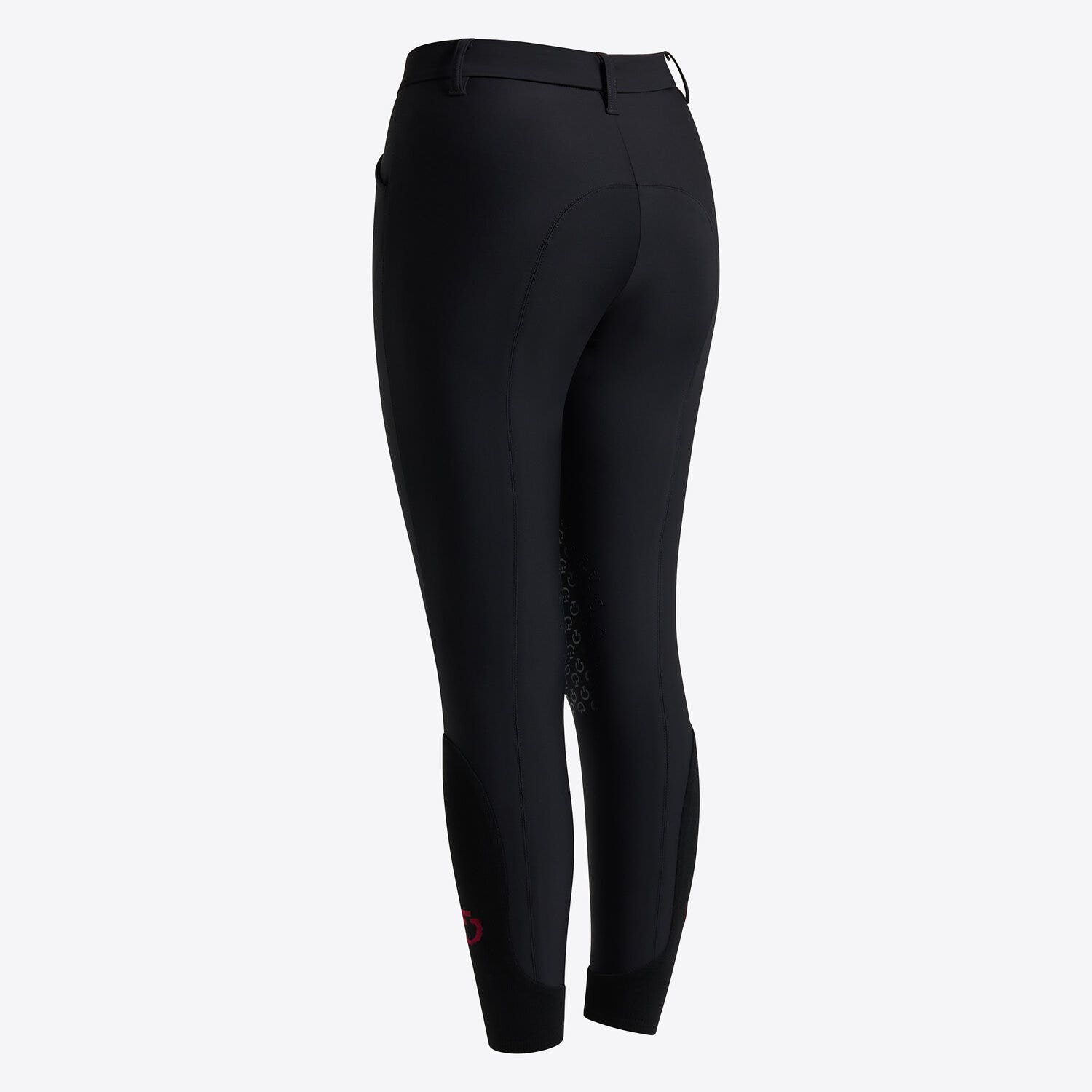 Cavalleria Toscana Pantaloni Cavalleria Toscana unisex da bambino jumping grip al ginocchio BLACK-2