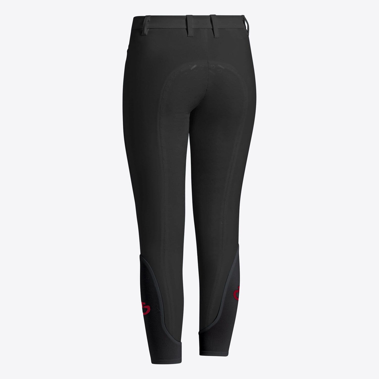 Cavalleria Toscana Cavalleria Toscana Unisex Young rider's dressage full grip breeches BLACK-2