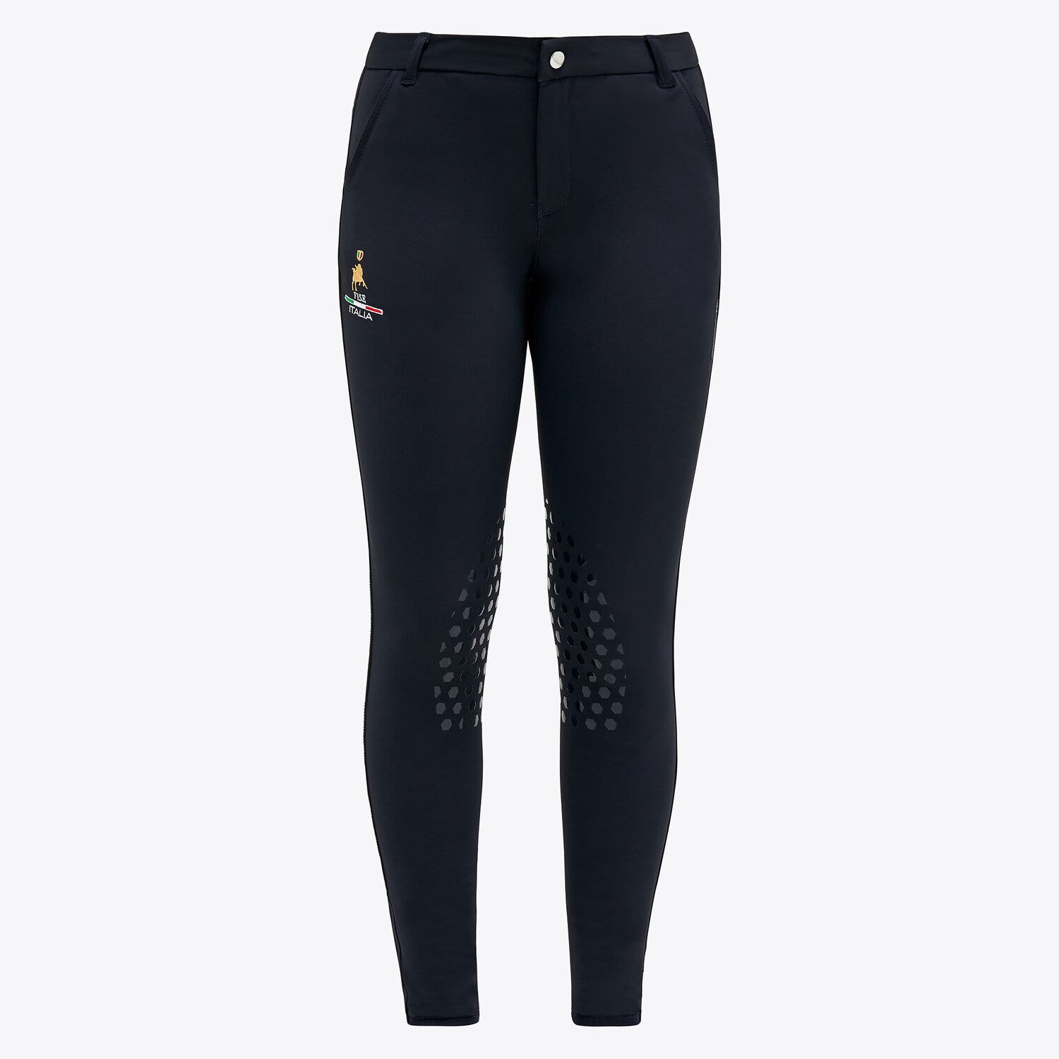Cavalleria Toscana FISE Jumping Unisex Breeches NAVY-1
