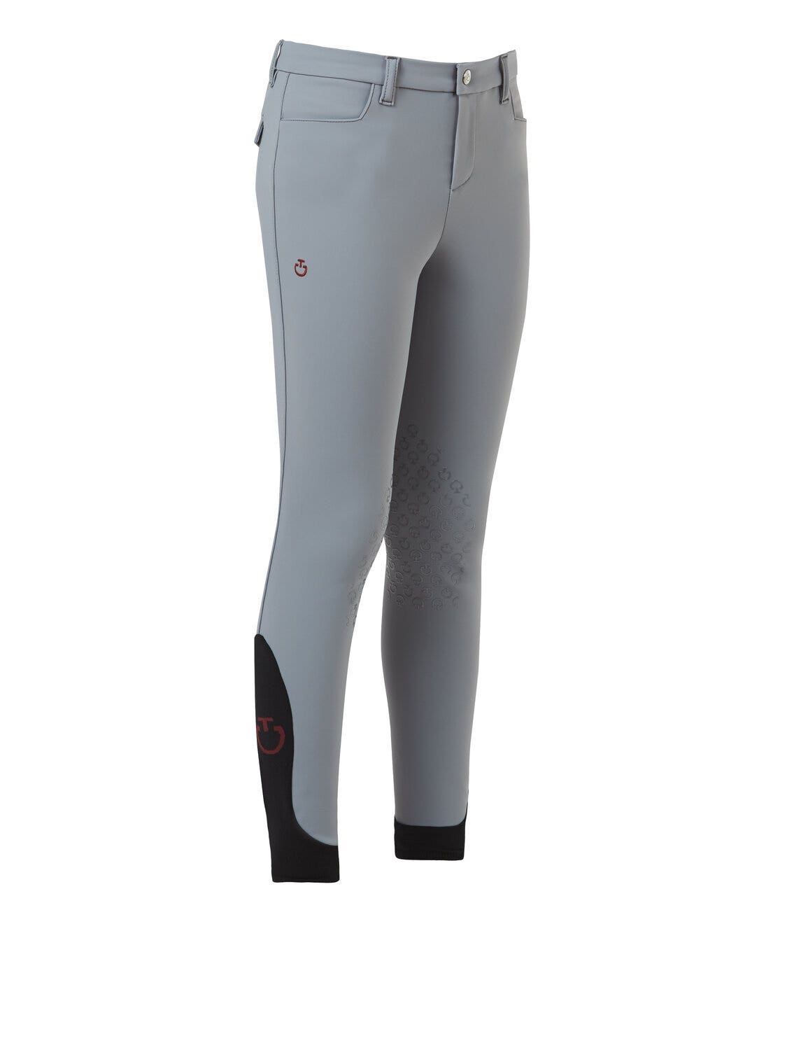 Cavalleria Toscana Cavalleria Toscana Boy's knee grip jumping breeches STONE GREY-1