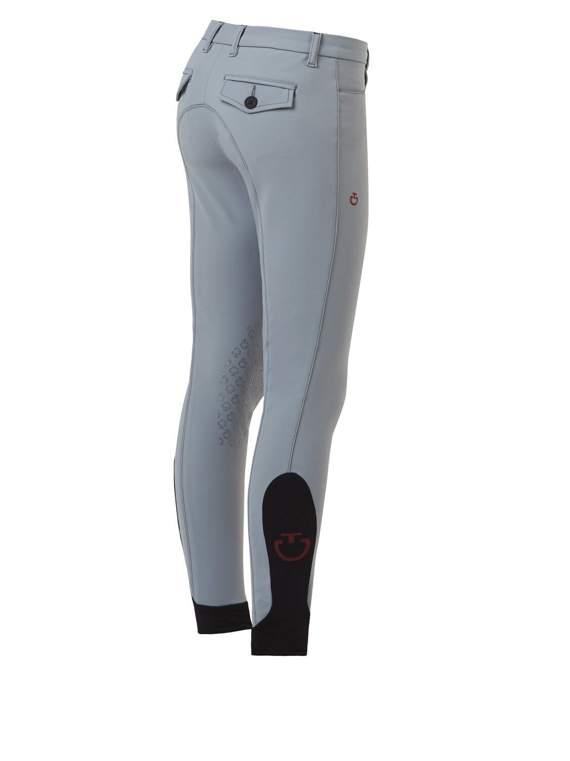 Cavalleria Toscana Cavalleria Toscana Boy's knee grip jumping breeches STONE GREY-2