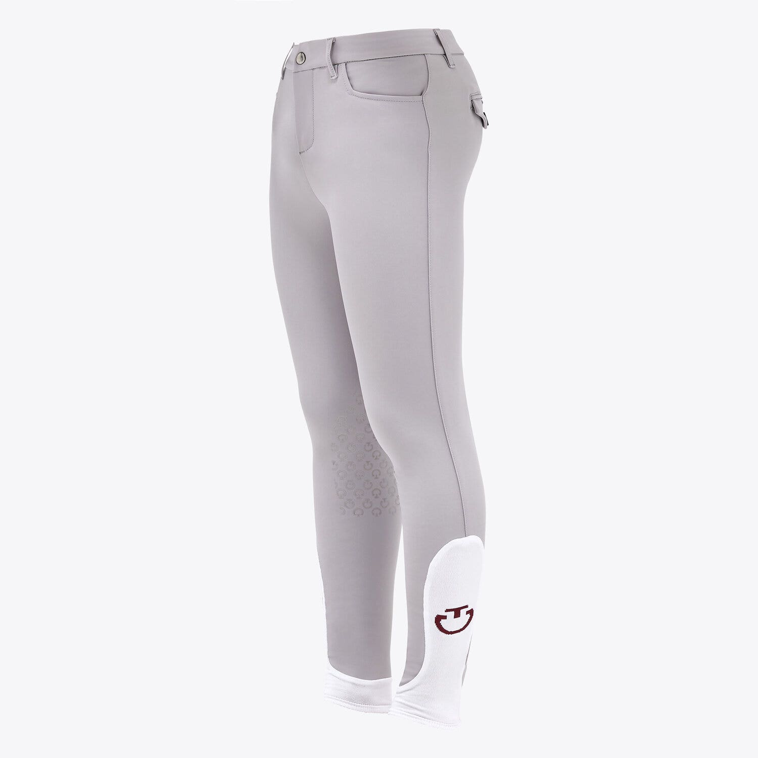 Cavalleria Toscana Cavalleria Toscana Boy's knee grip jumping breeches LIGHT GREY-2
