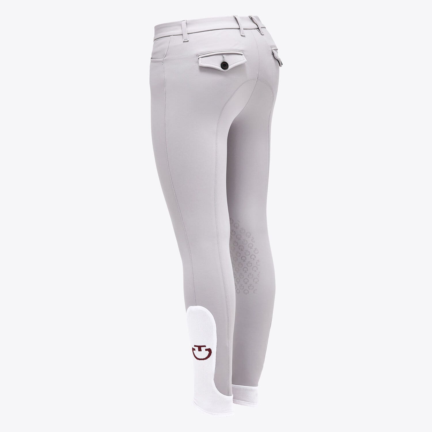 Cavalleria Toscana Cavalleria Toscana Boy's knee grip jumping breeches LIGHT GREY-3