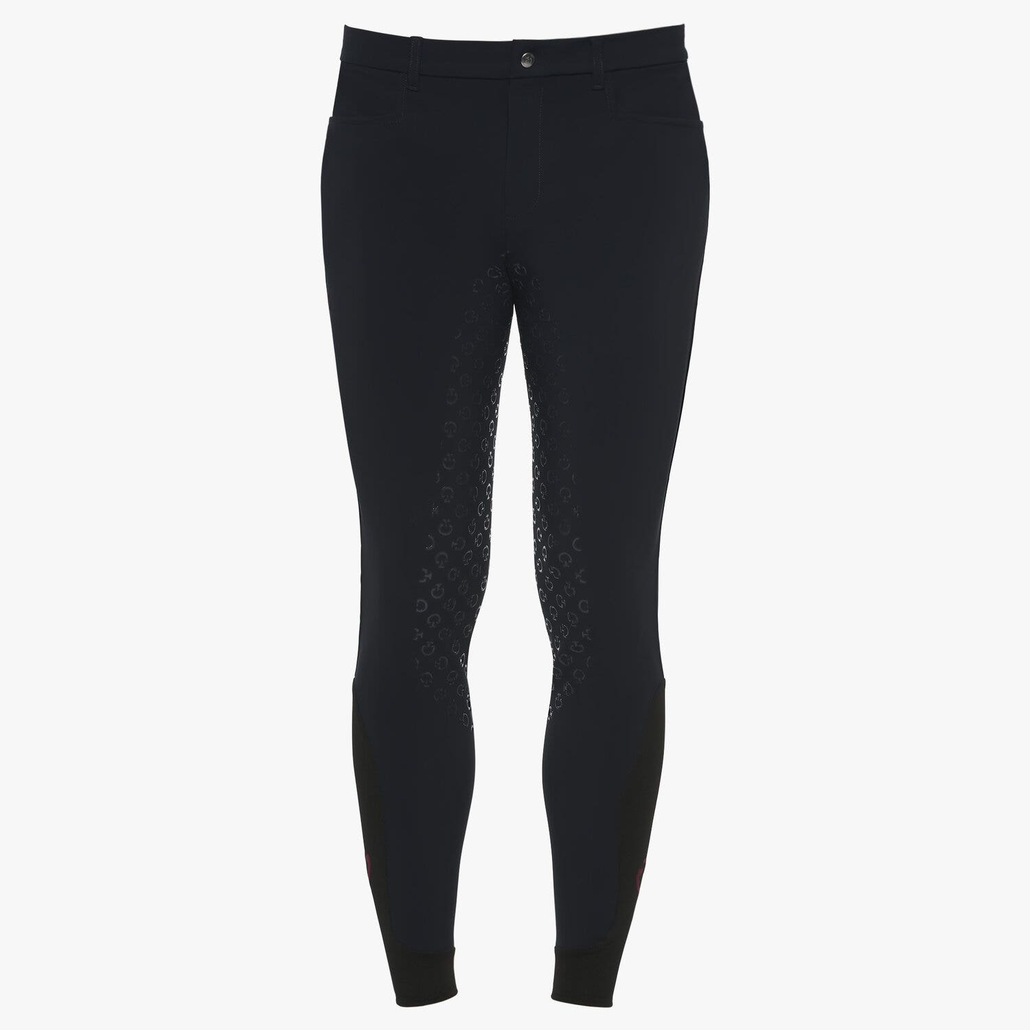 Cavalleria Toscana Men`s full grip dressage breeches NAVY-2