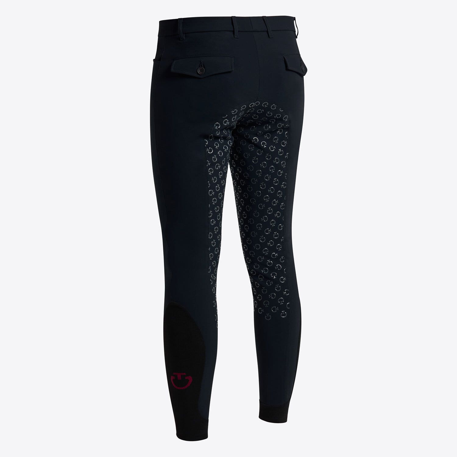 Cavalleria Toscana Men`s full grip dressage breeches NAVY-2