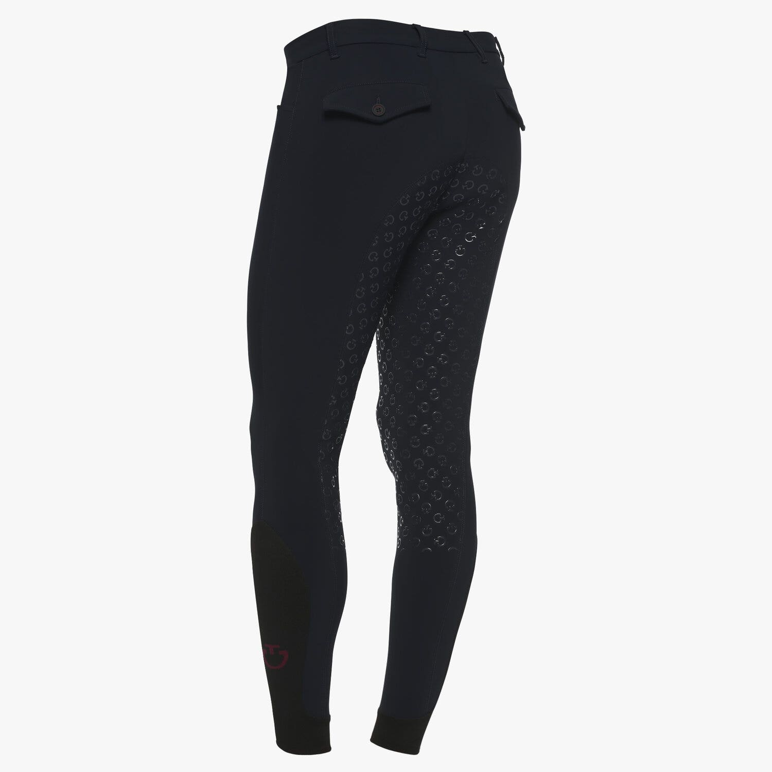 Cavalleria Toscana Men`s full grip dressage breeches NAVY-3