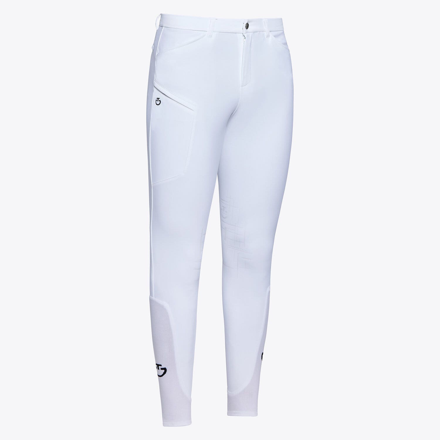 Cavalleria Toscana CT Academy Men's Breeches WHITE-1