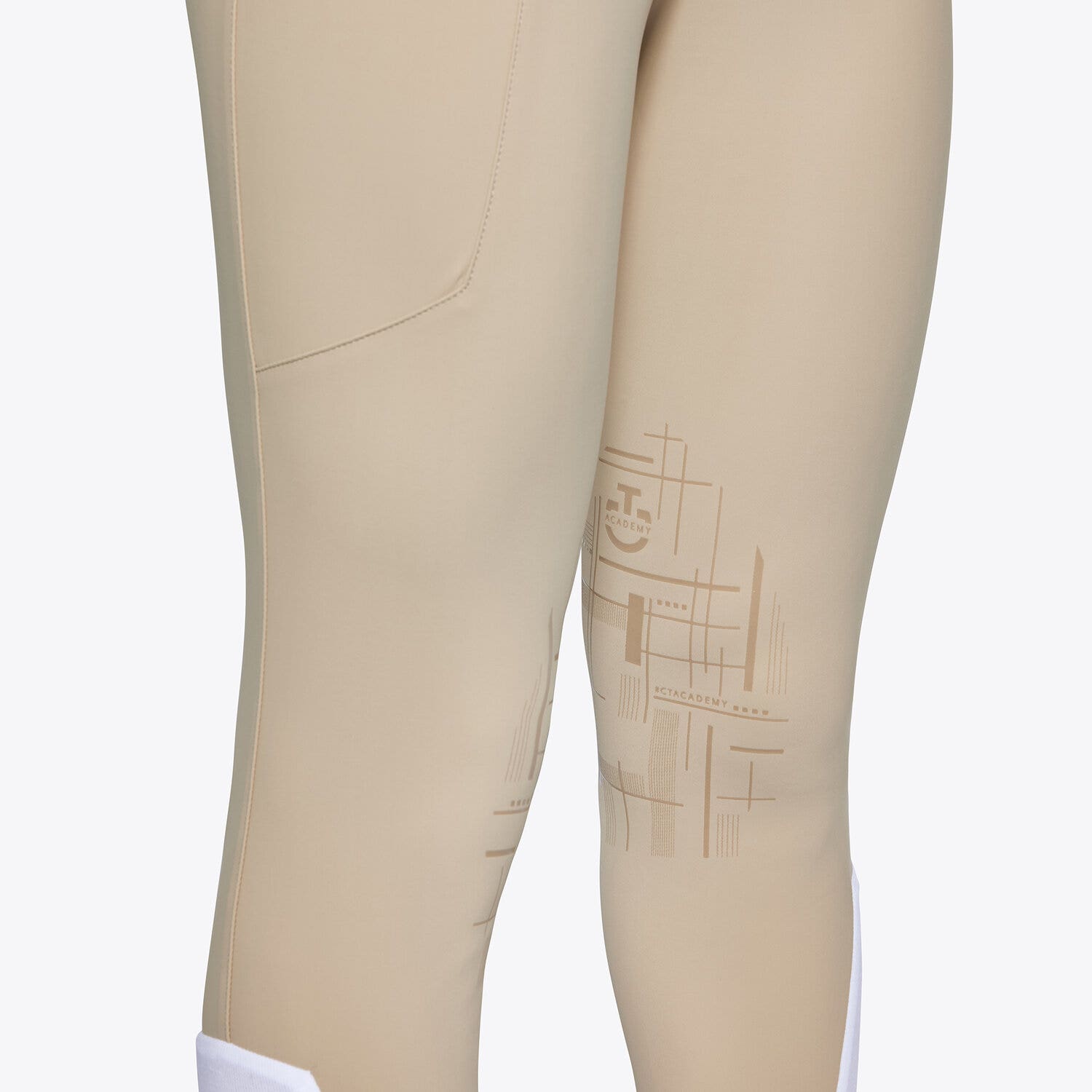 Cavalleria Toscana CT Academy Men's Breeches BEIGE-3