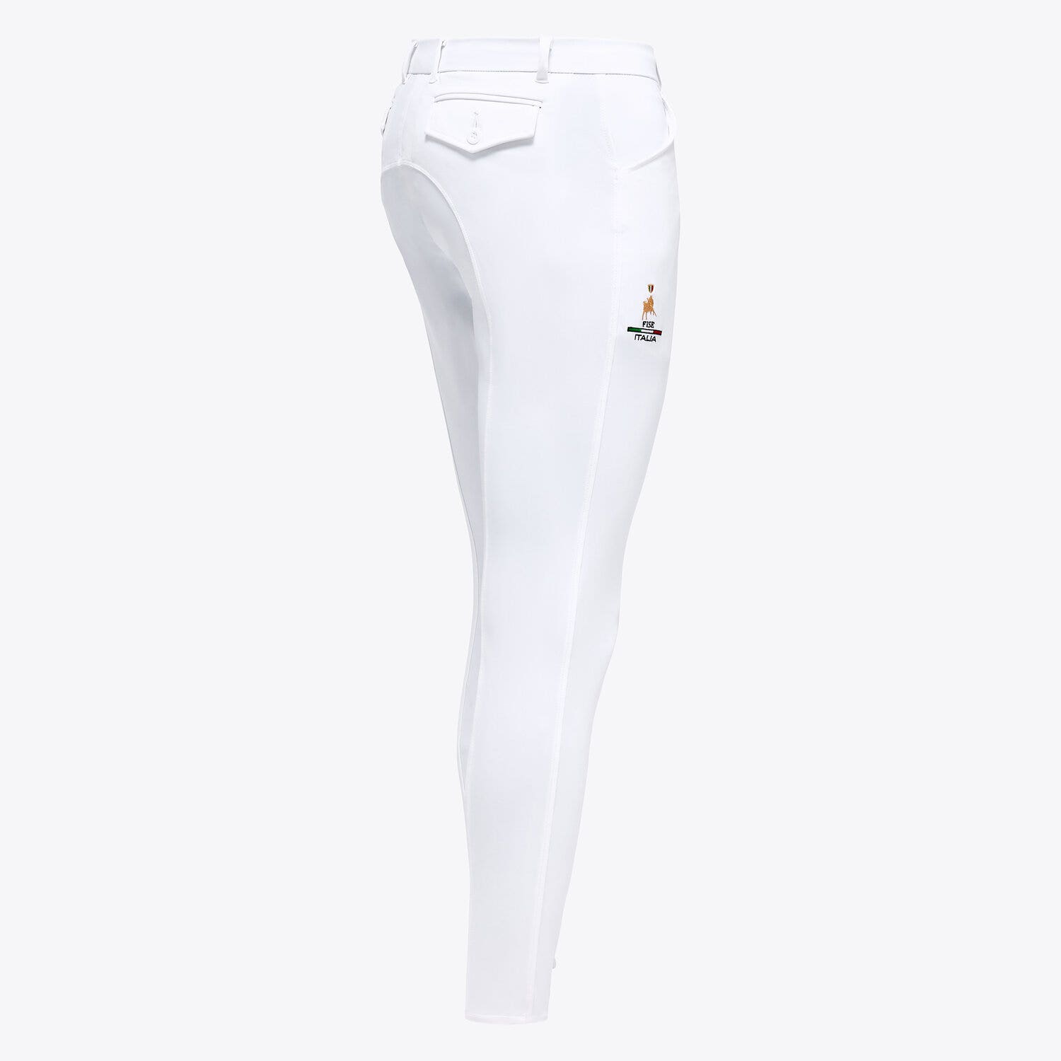 Cavalleria Toscana FISE men's breeches WHITE-3