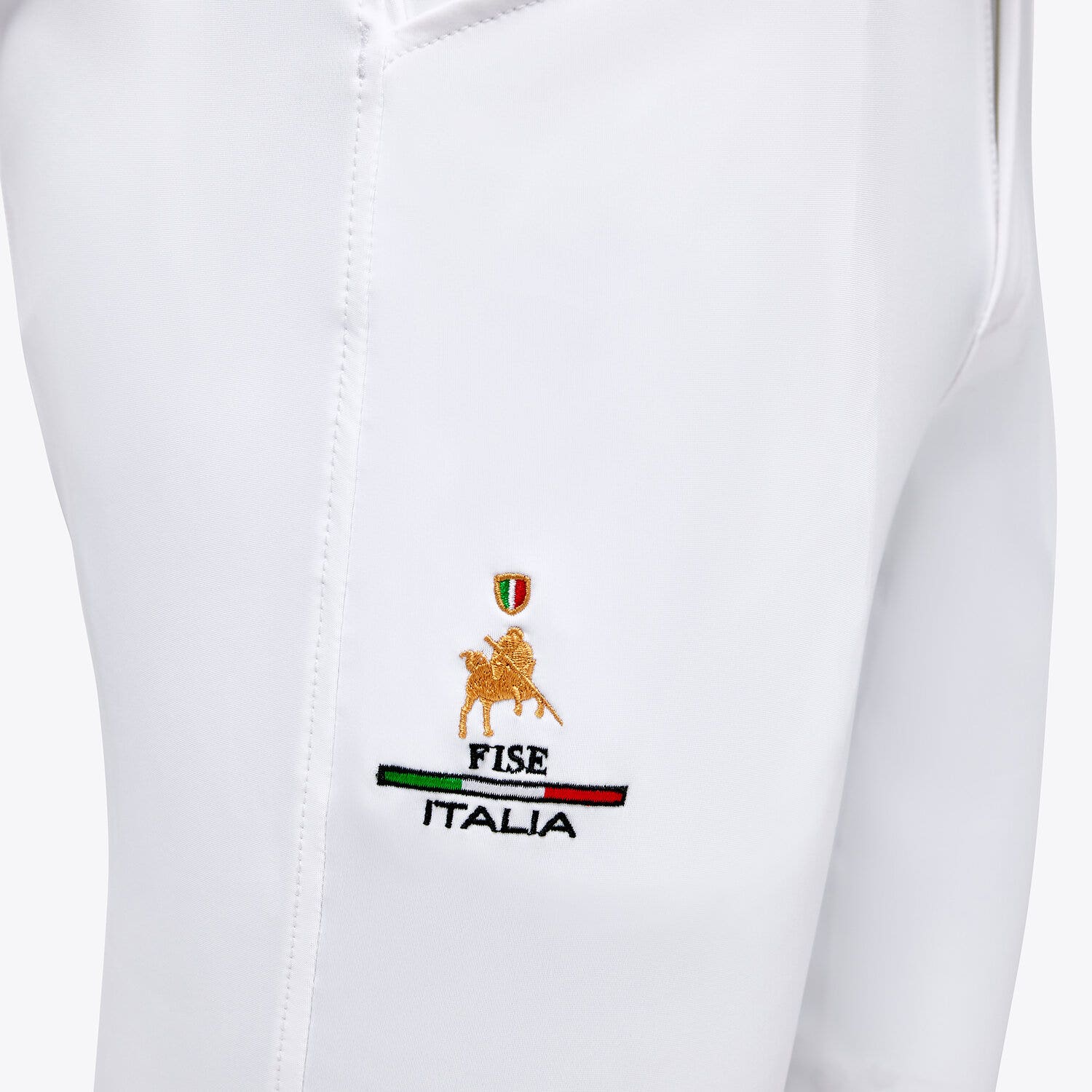 Cavalleria Toscana FISE men's breeches WHITE-4