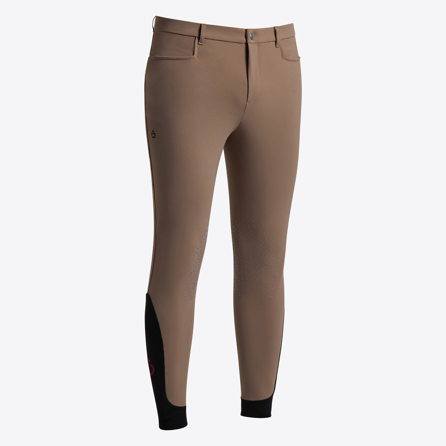 Cavalleria Toscana Cavalleria Toscana Men's knee grip breeches WALNUT-1