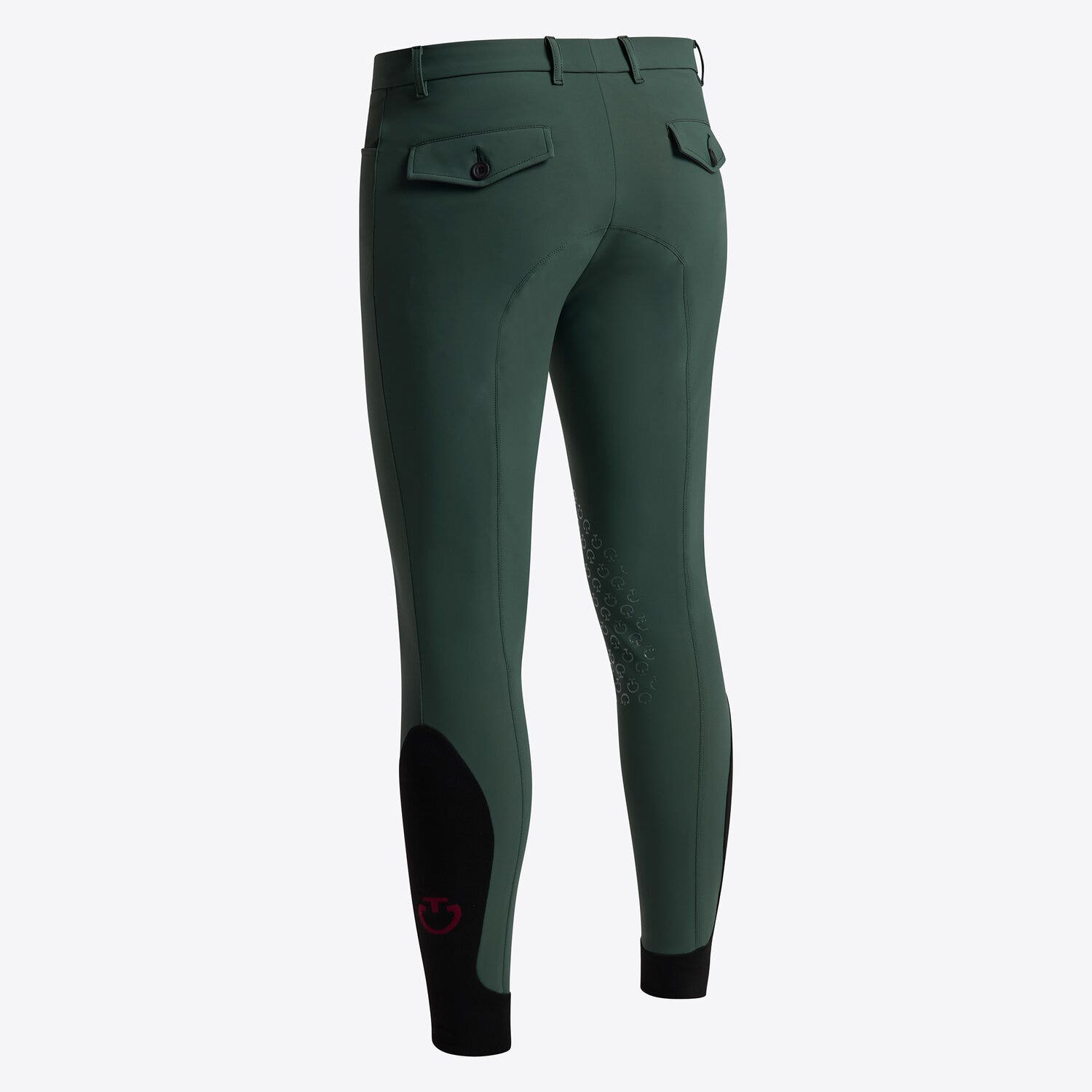 Cavalleria Toscana Cavalleria Toscana Men's knee grip breeches JUNGLE GREEN-2