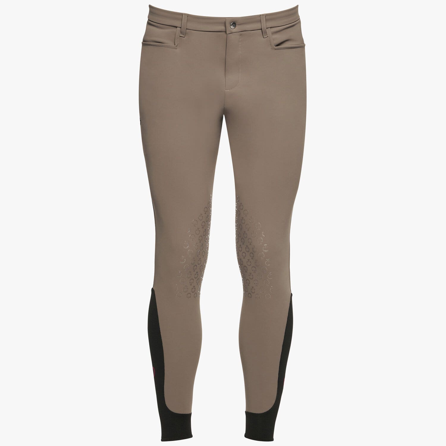 Cavalleria Toscana Men's knee grip riding breeches. TORTORA-1