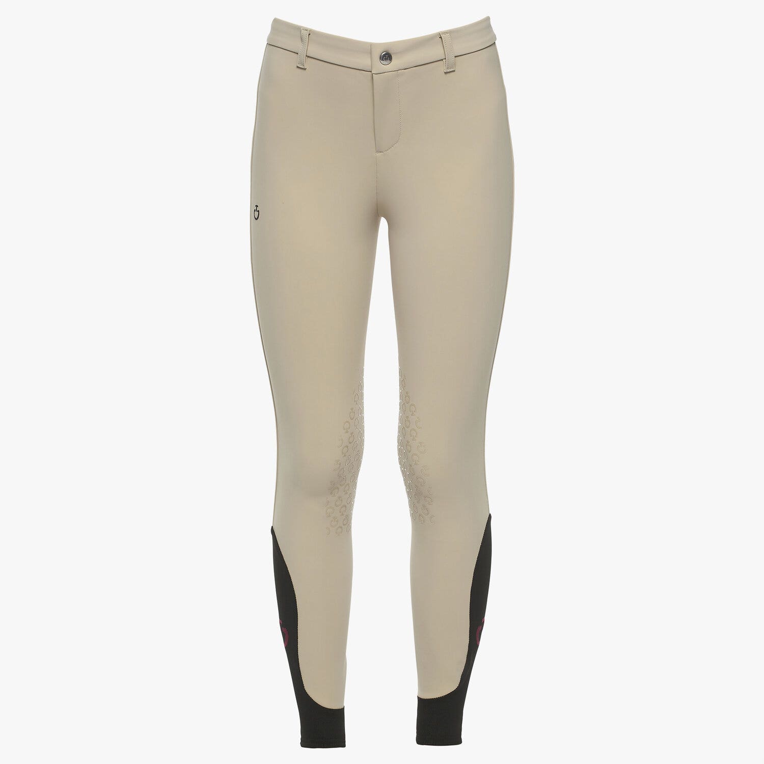 Cavalleria Toscana Kid's unisex riding breeches BEIGE-2