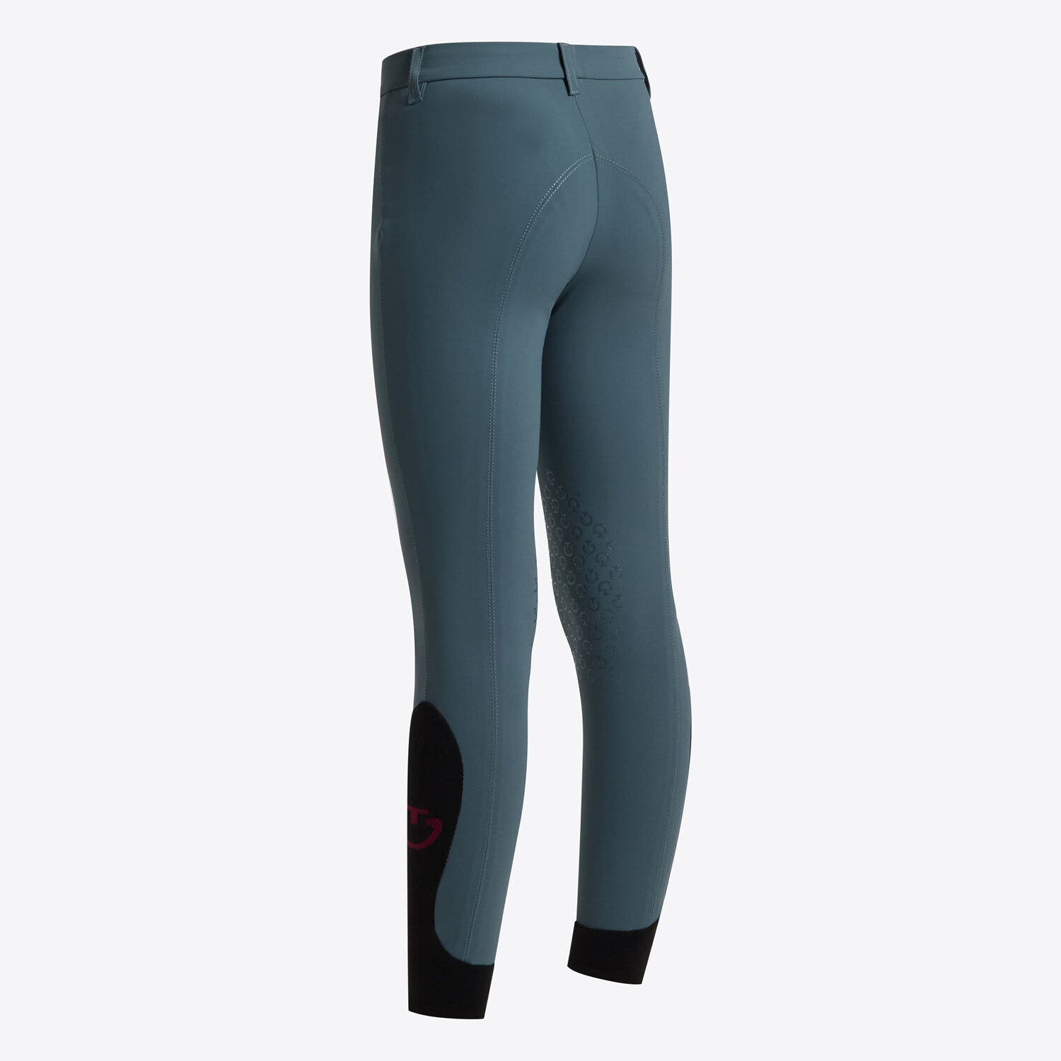 Cavalleria Toscana Kid's unisex riding breeches PETROLEUM-2