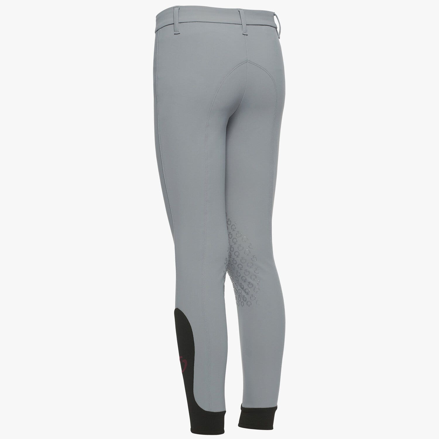 Cavalleria Toscana Kid's unisex riding breeches STONE GREY-2