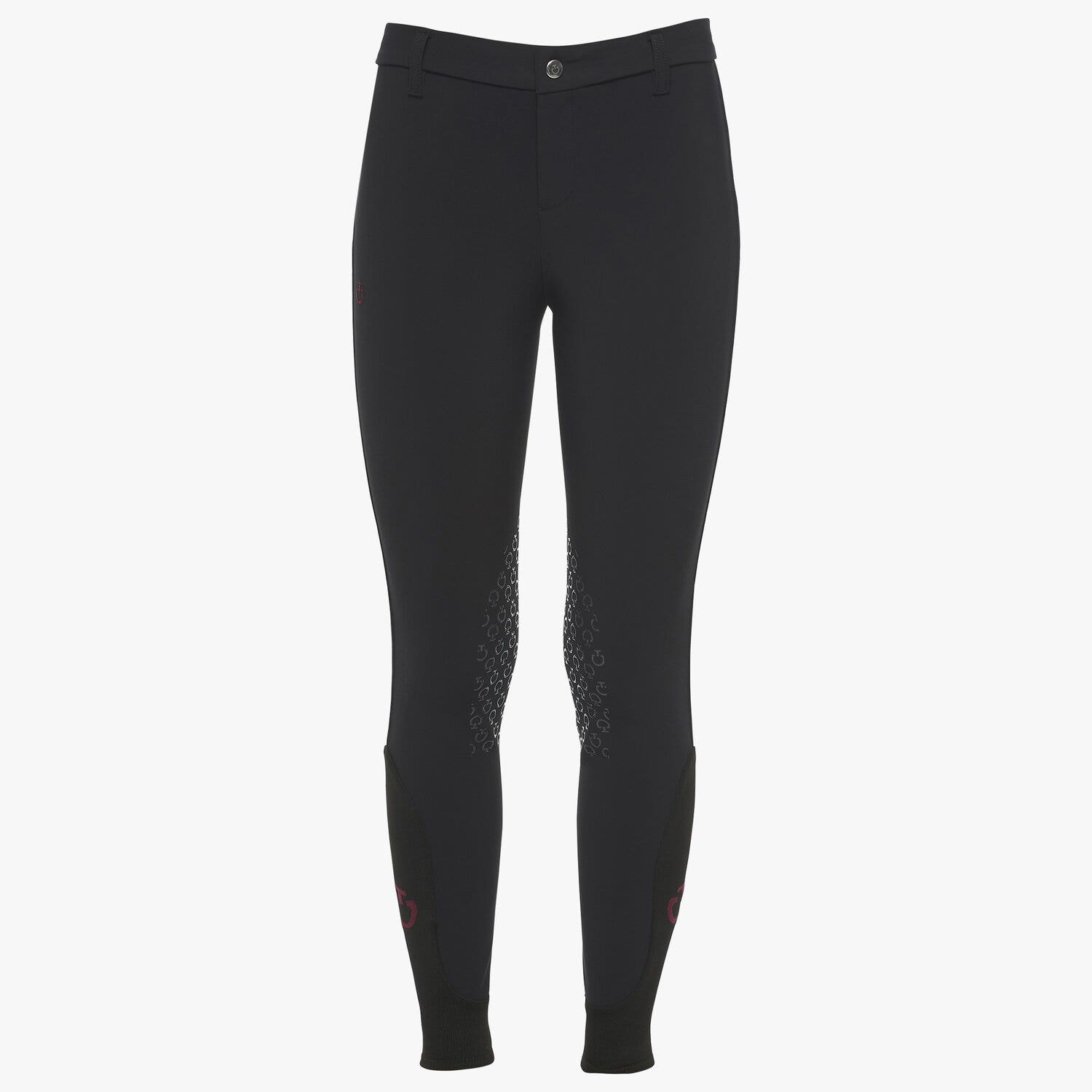 Cavalleria Toscana Kid's unisex riding breeches BLACK-2