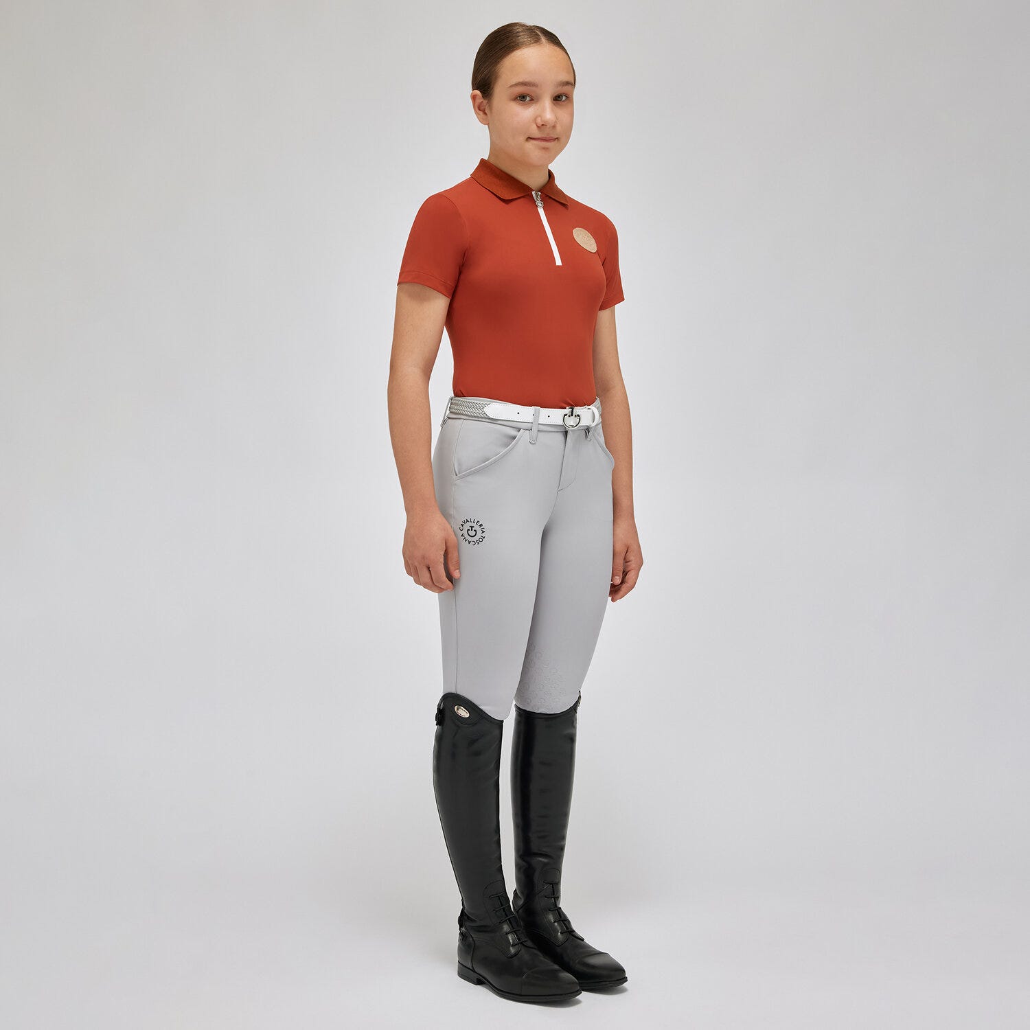 Girl's training polo shirt