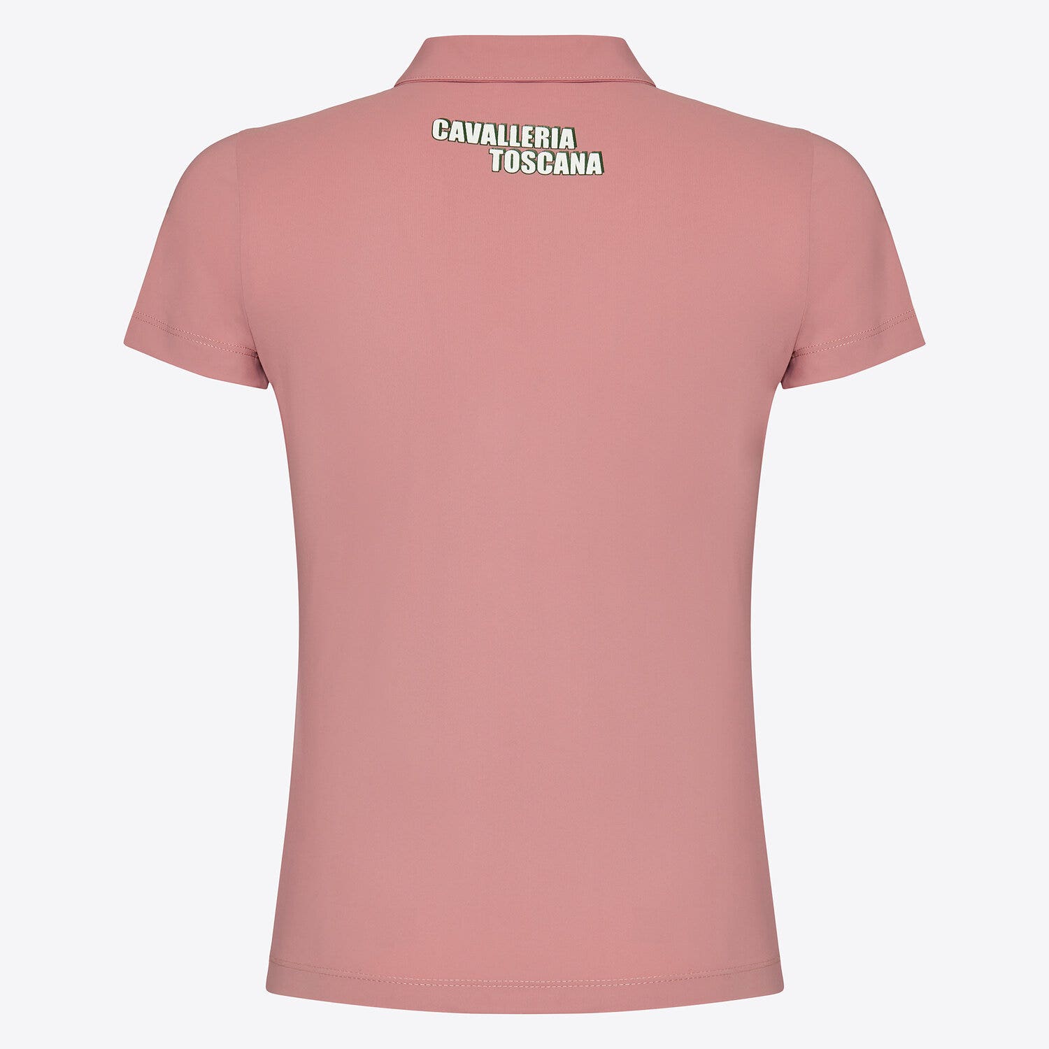 Cavalleria Toscana Cavalleria Toscana Girls' Technical Training Polo in Technical Jersey DUSTY ROSE-2
