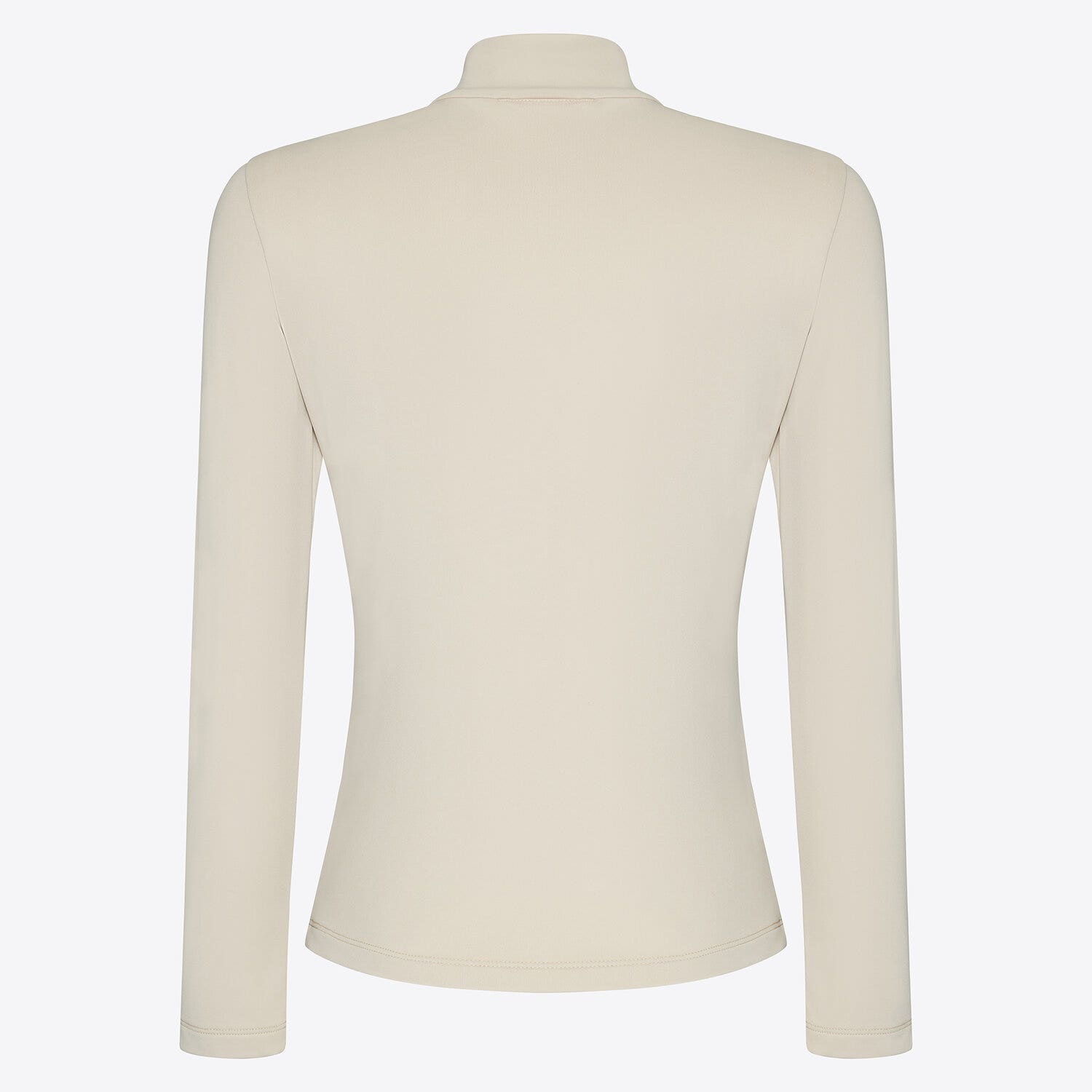 Cavalleria Toscana Cavalleria Toscana Girls' Winter Technical Training Polo in Technical Jersey SAND-2