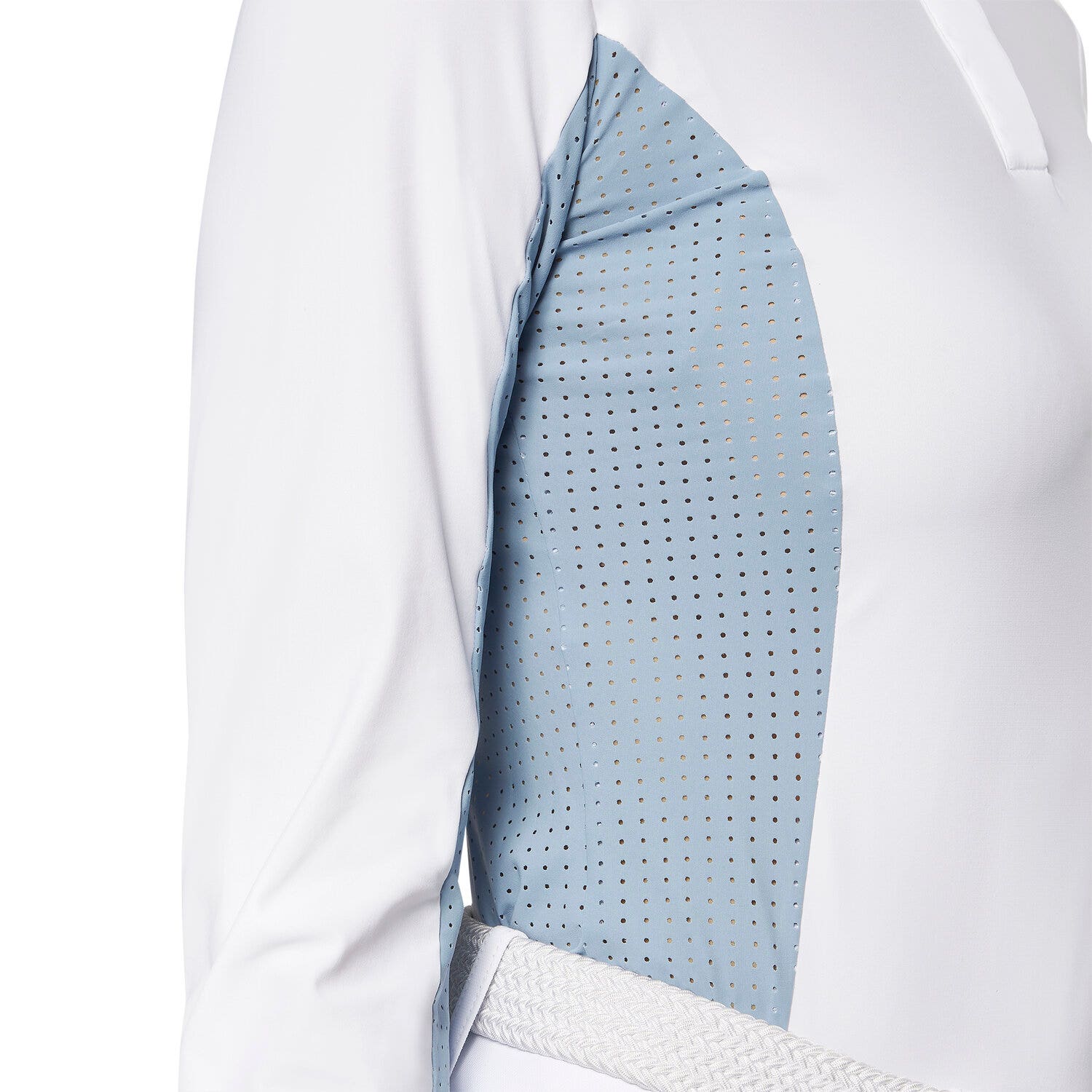 Cavalleria Toscana Women's hunter polo with insert 017C-5