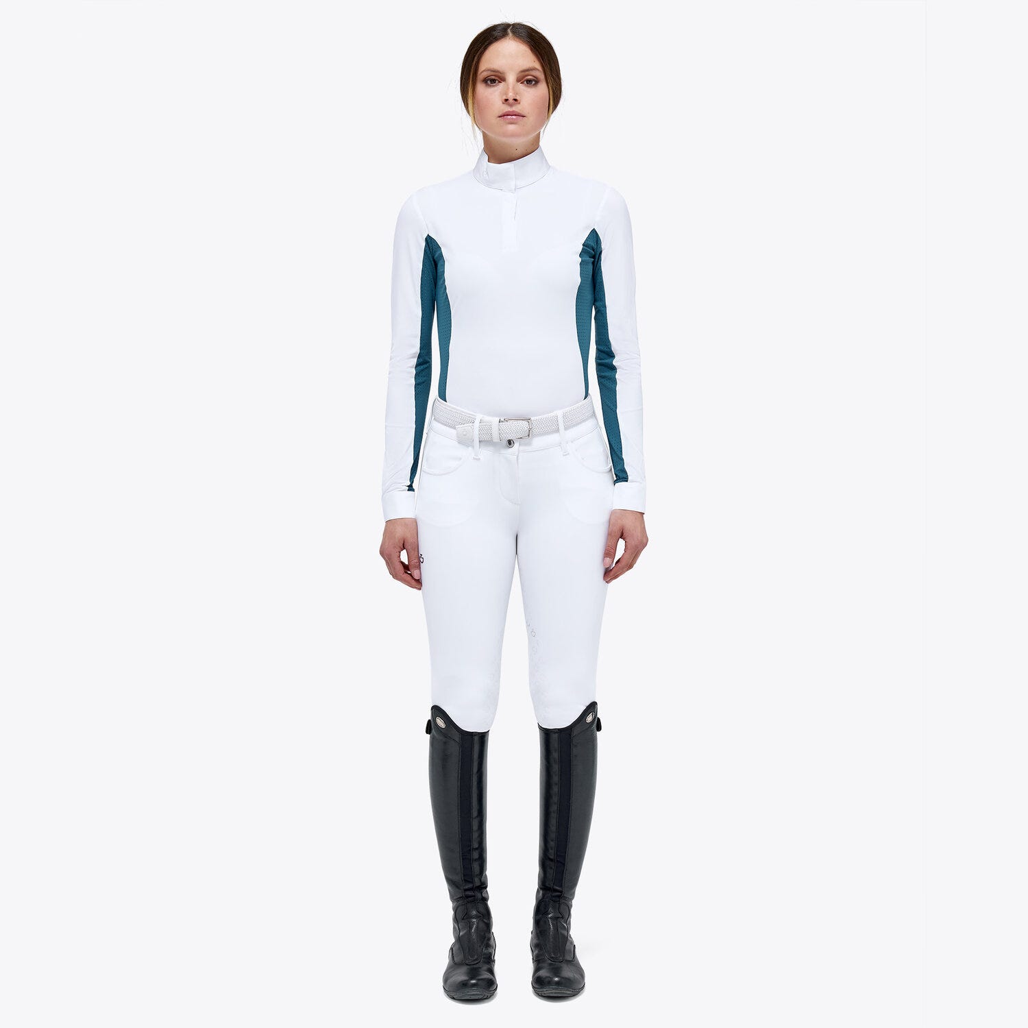 Women's Hunter polo with insert