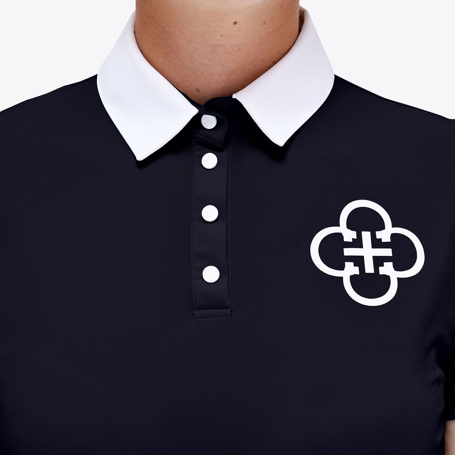 Cavalleria Toscana Lightweight Training Polo NAVY-3